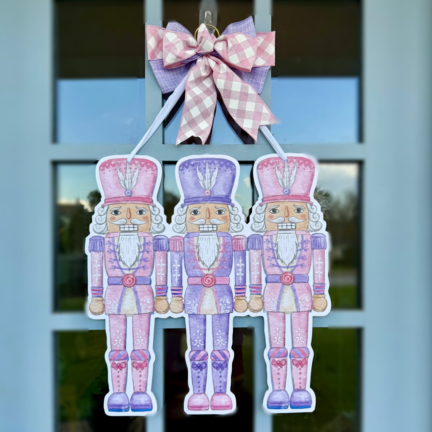 March of the Nutcrackers Reversible Door Hanger (Ships Nov 3)