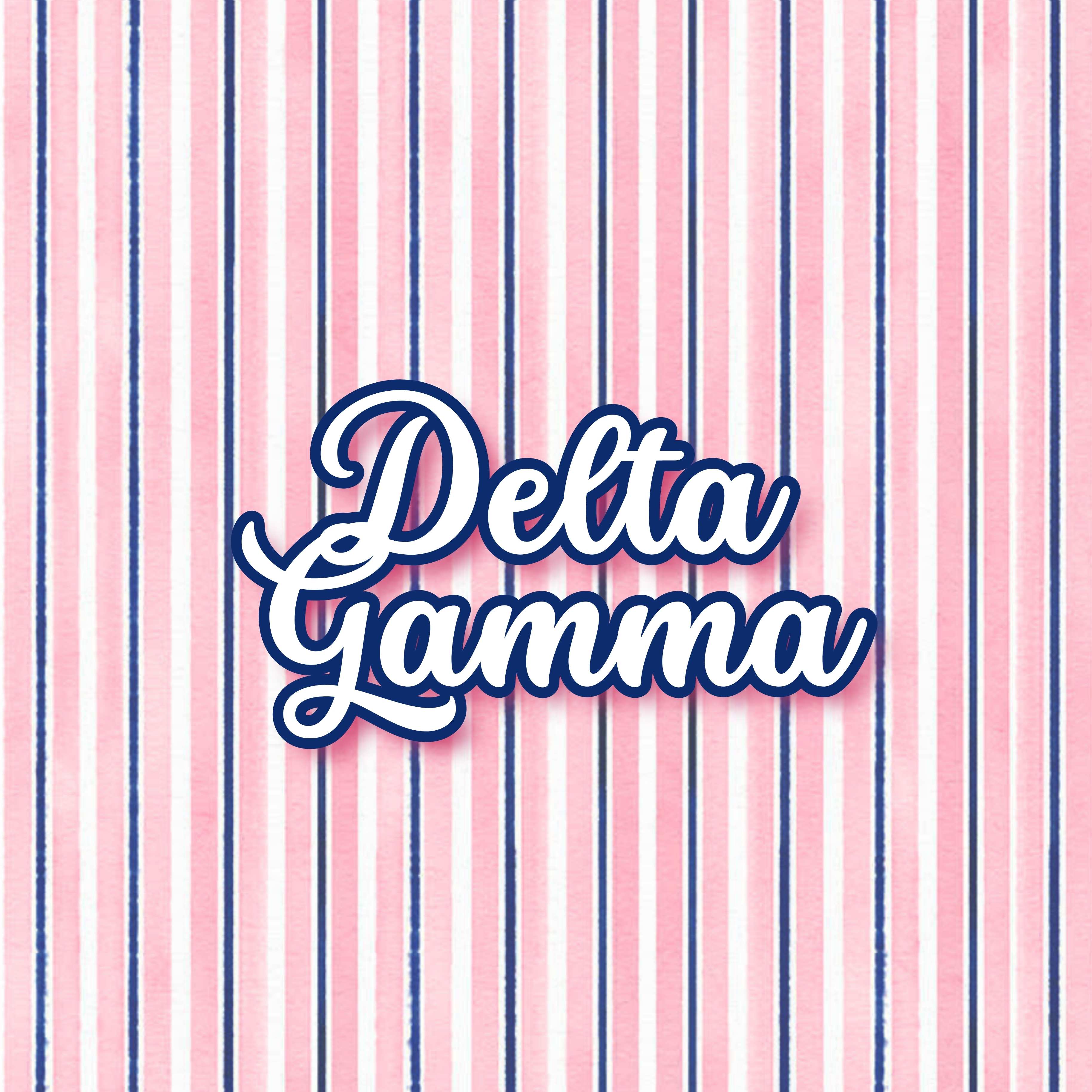 Delta Gamma Reversible & Interchangeable Trinket Tray