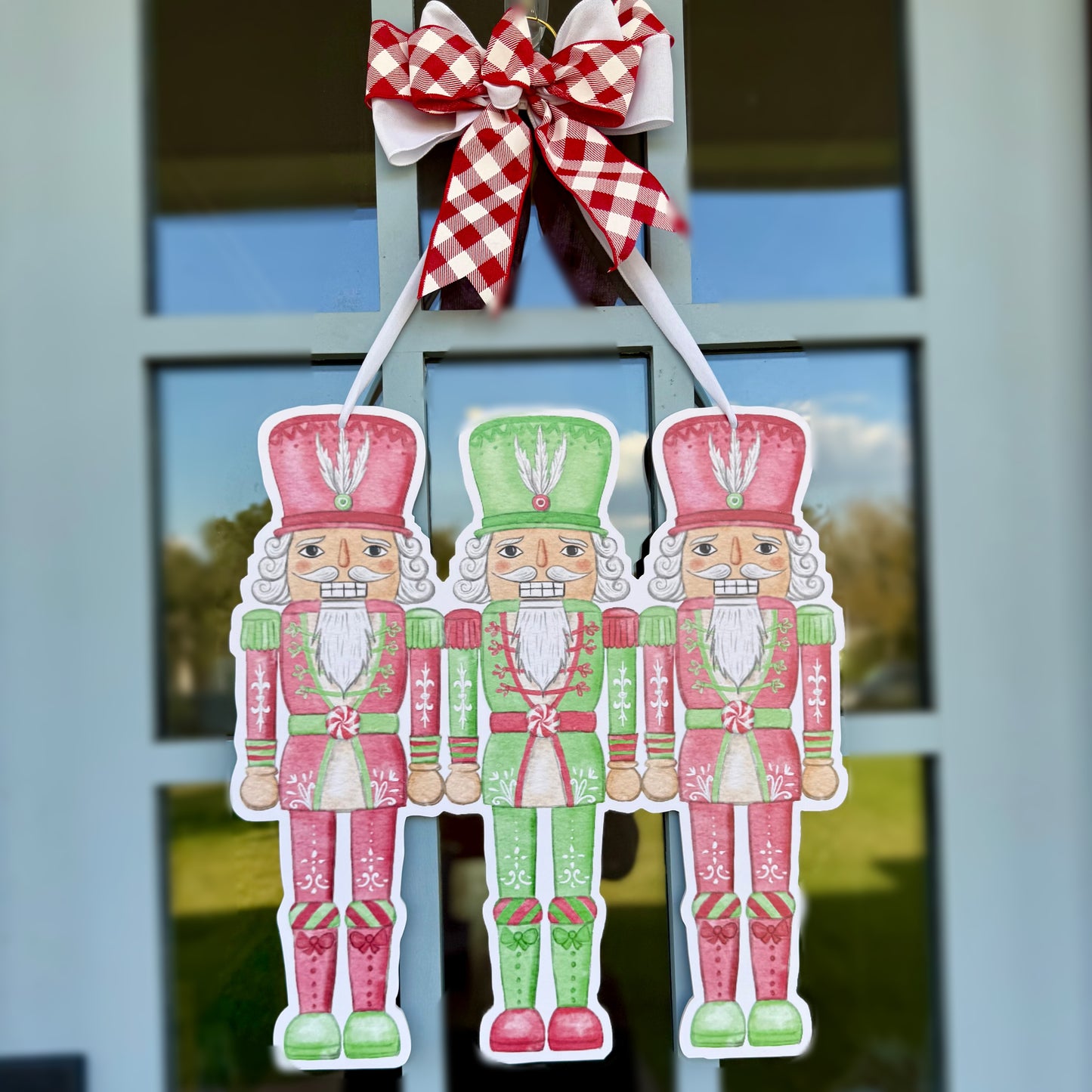 March of the Nutcrackers Reversible Door Hanger (Ships Nov 3)