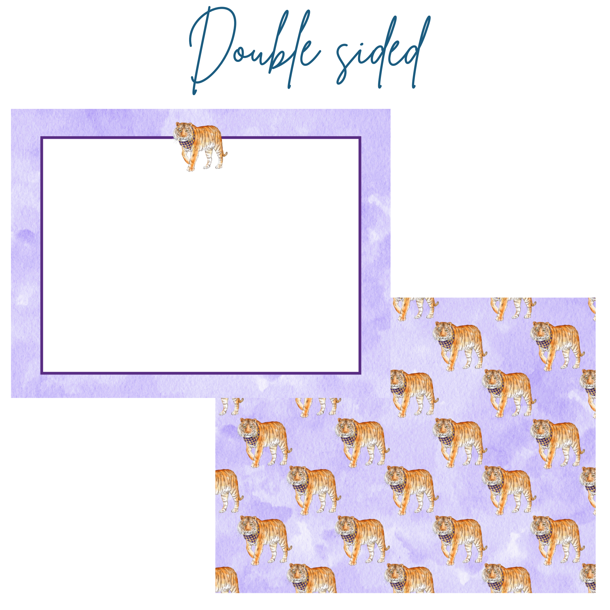 Lousiana Tiger Notecard Set