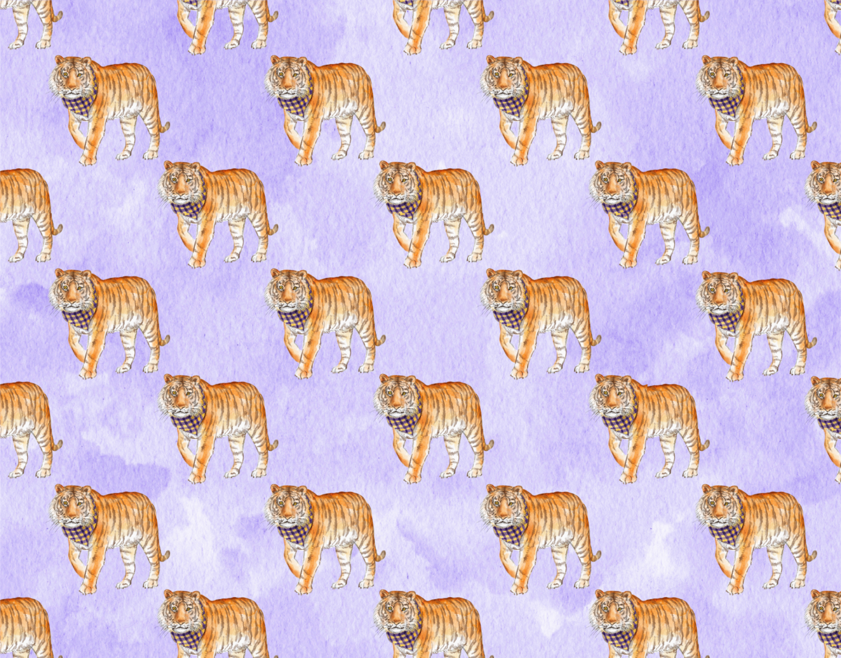 Lousiana Tiger Notecard Set