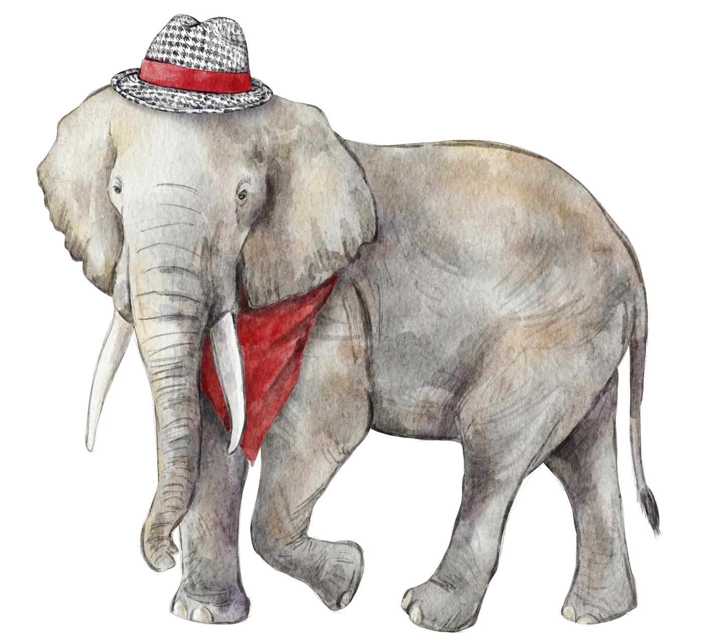 PRE ORDER (Ships 8/31) Crimson & White Elephant Swizzle Sticks