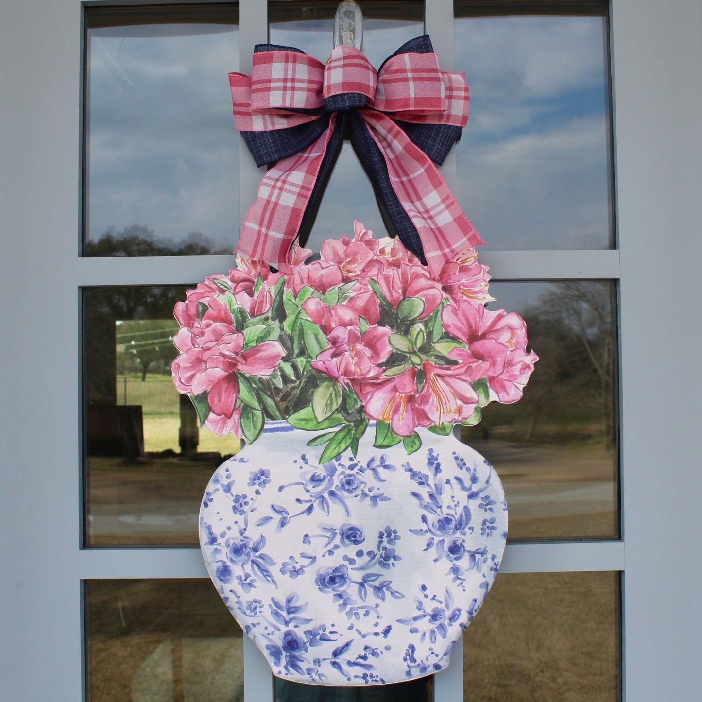 Azaleas in Bloom- Door Hanger