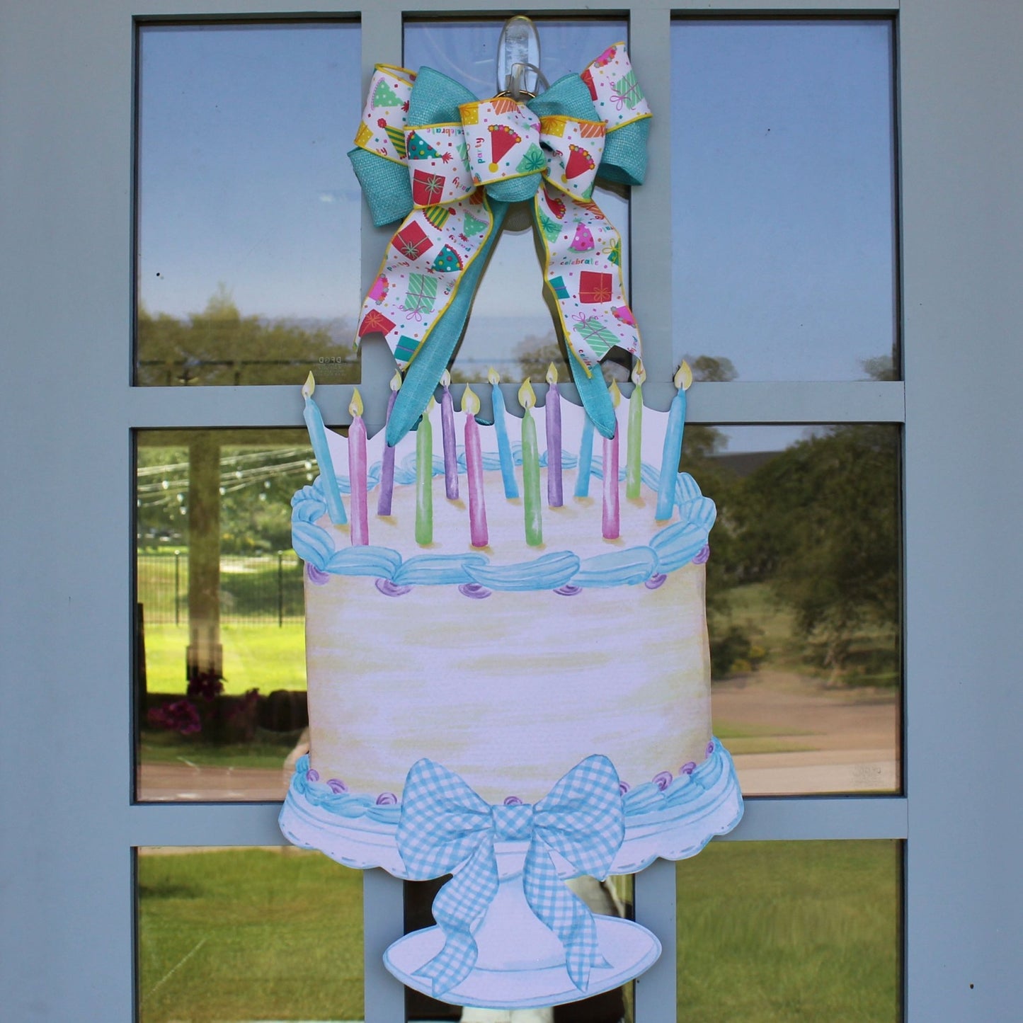 Let's Eat Cake- Door Hanger