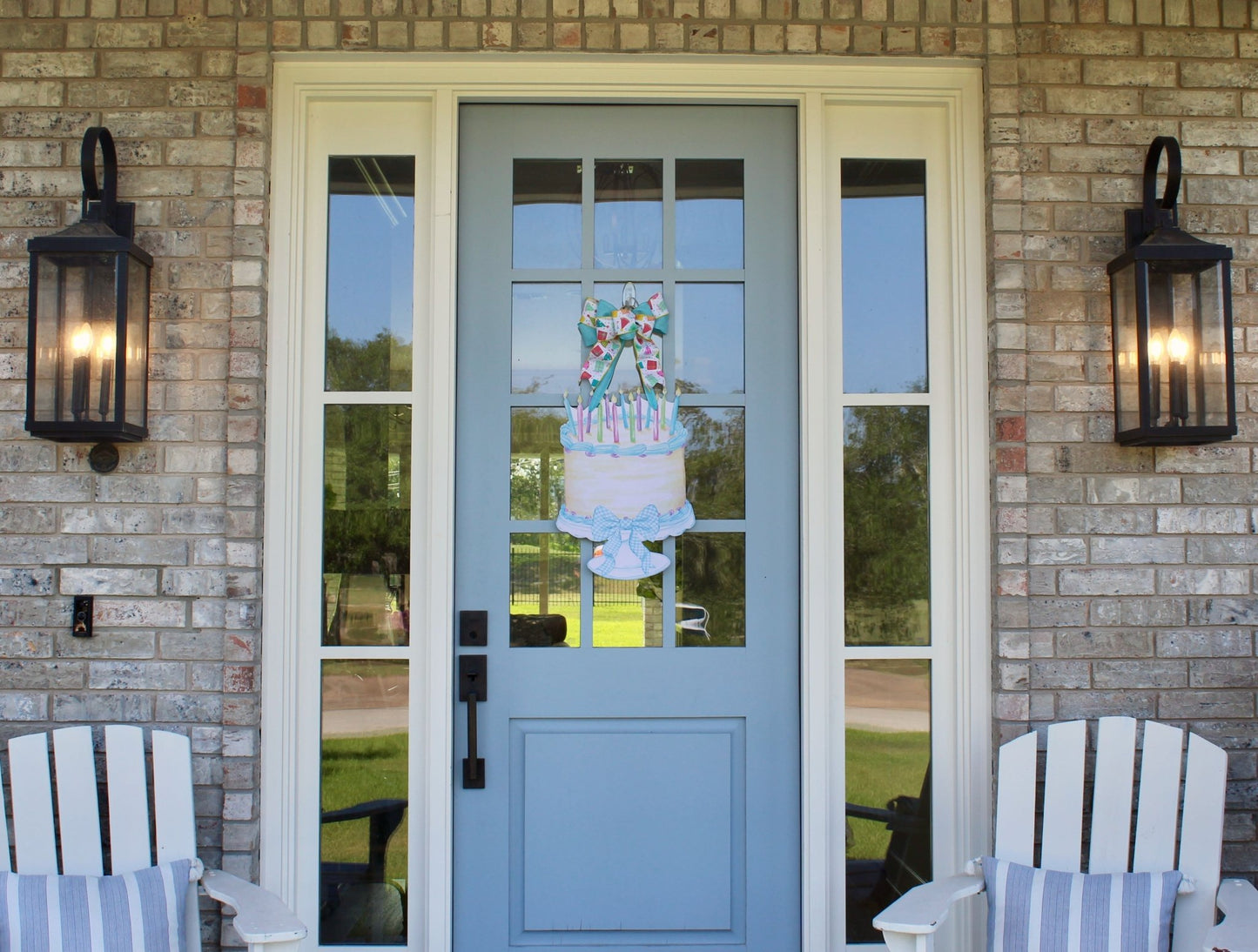 Let's Eat Cake- Door Hanger
