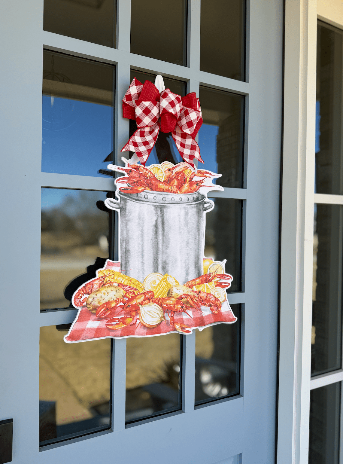 Let the Good Times Boil Door Hanger