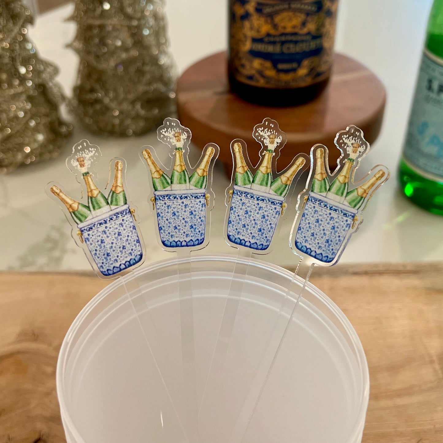 Swizzle Sticks- Pop the Bubbly