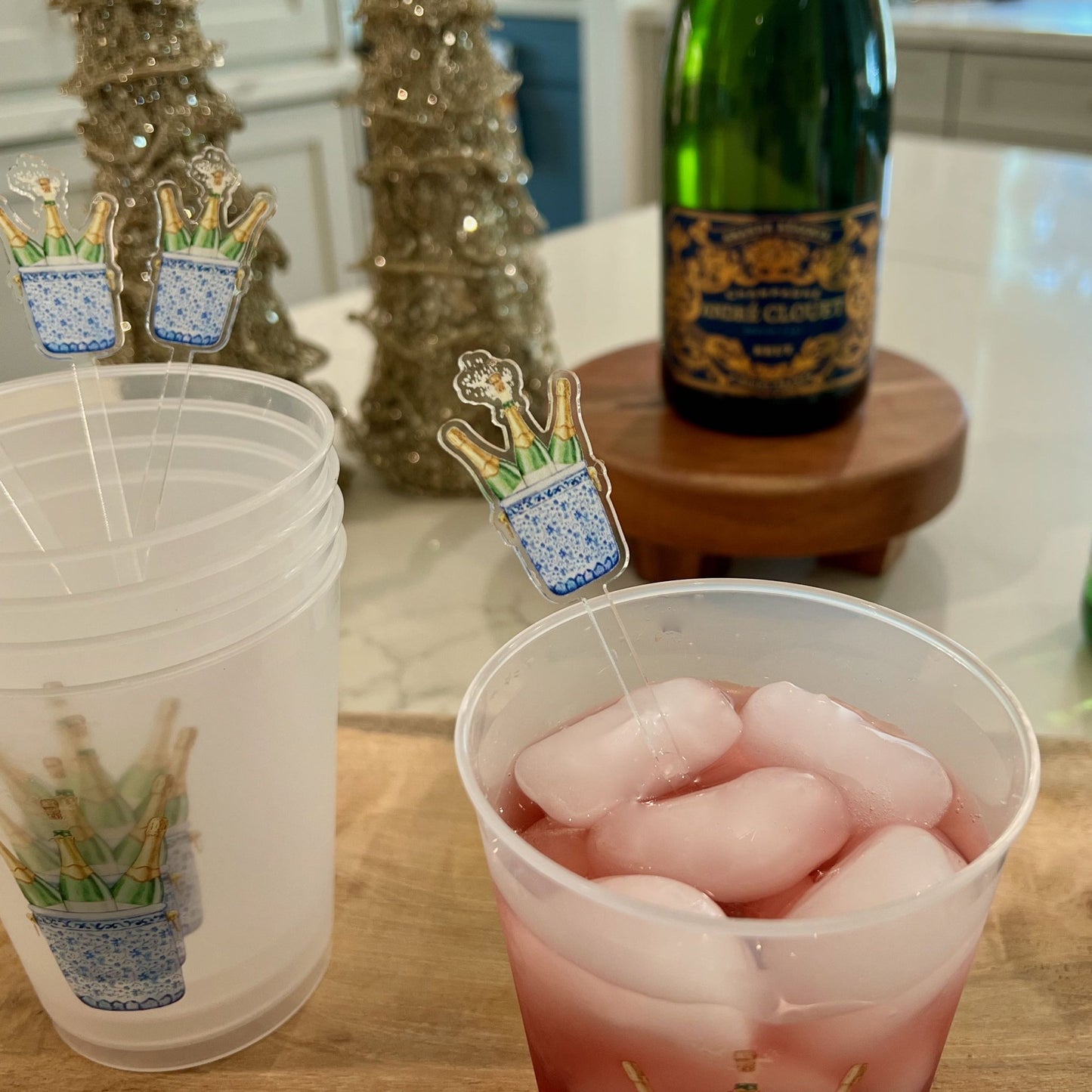 Swizzle Sticks- Pop the Bubbly