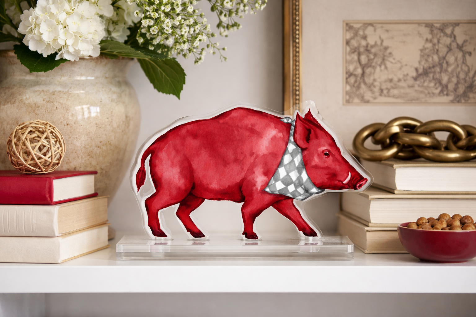 Crimson Hog Acrylic
