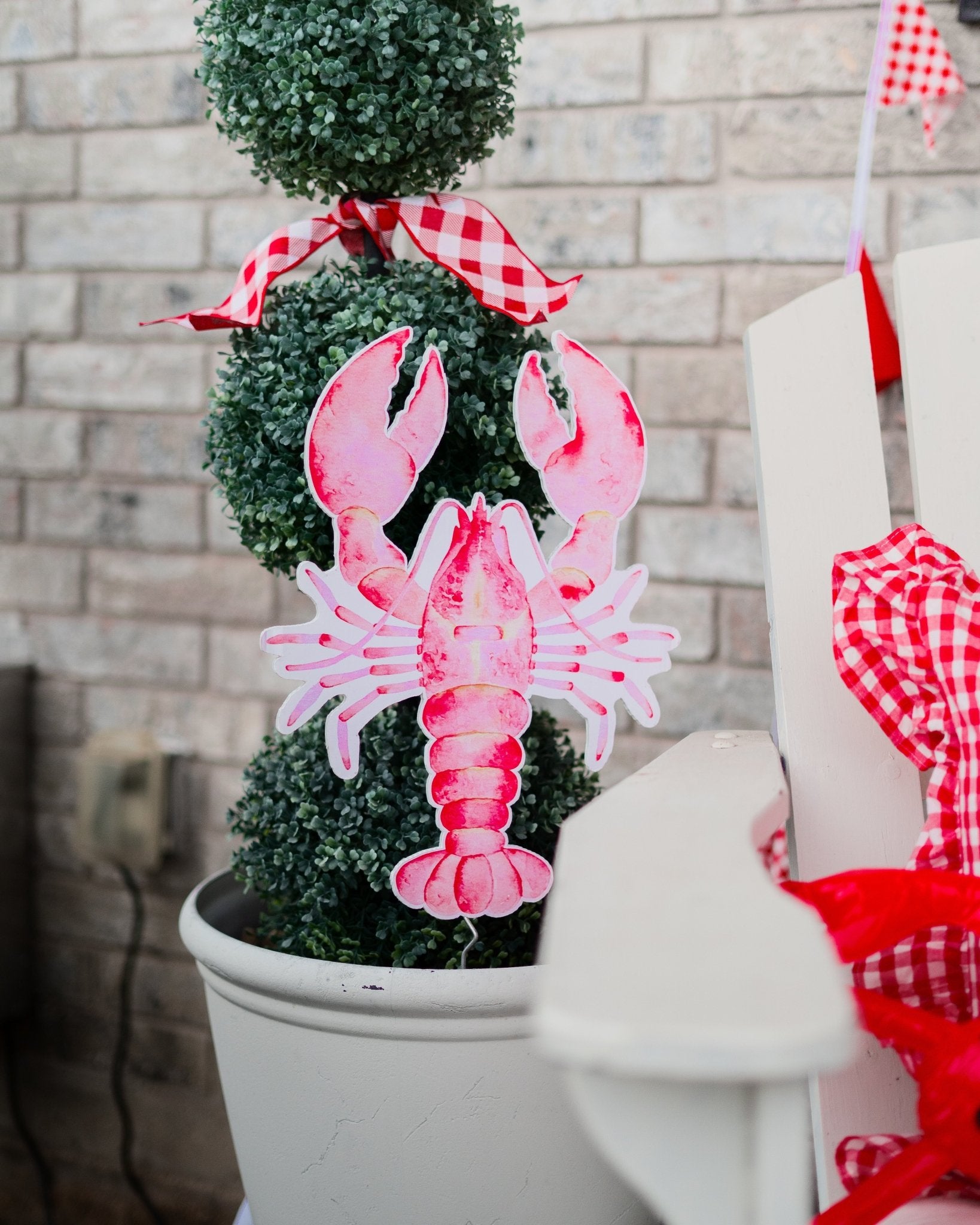 Crawfish Season Garden Stake