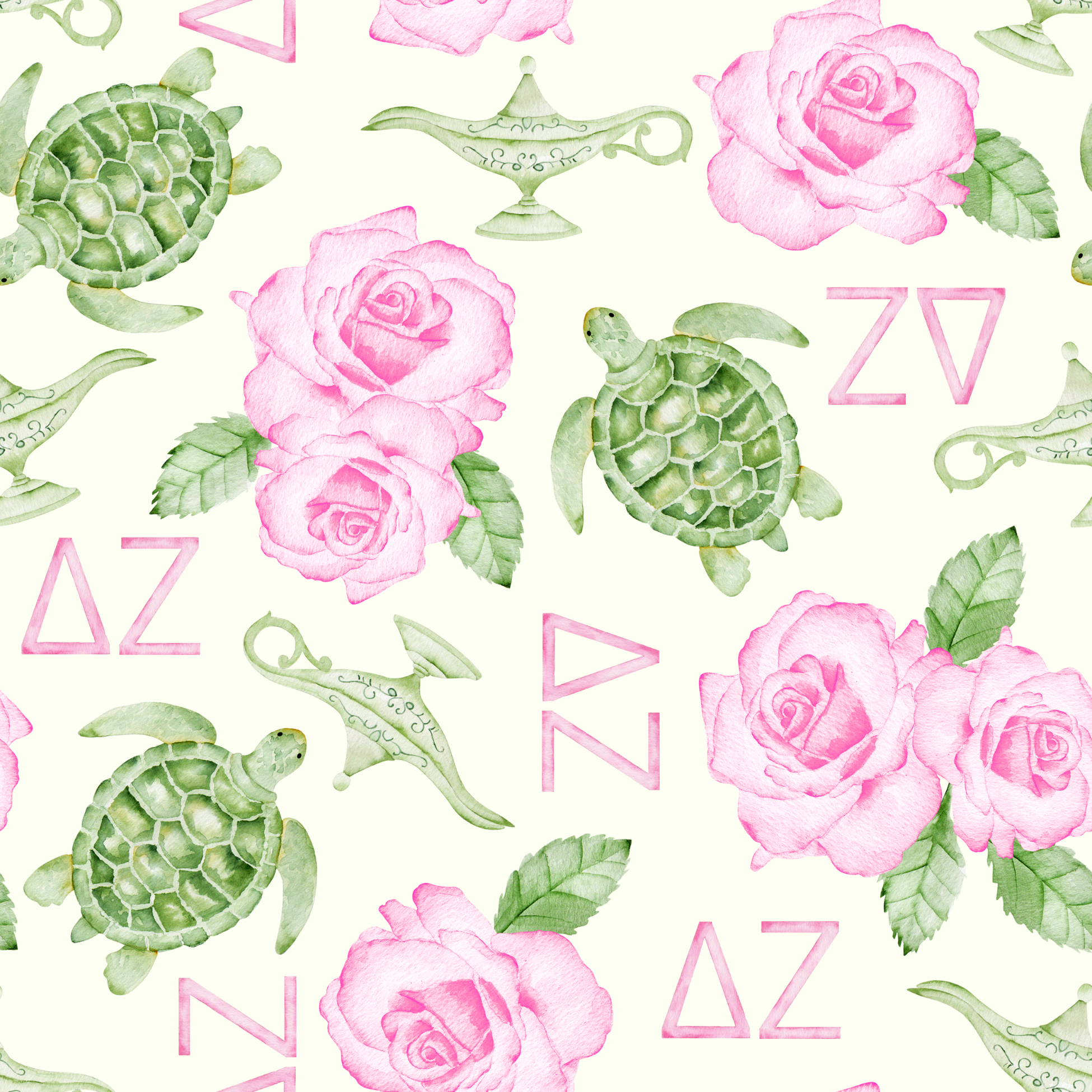 Delta Zeta Reversible & Interchangeable Trinket Tray
