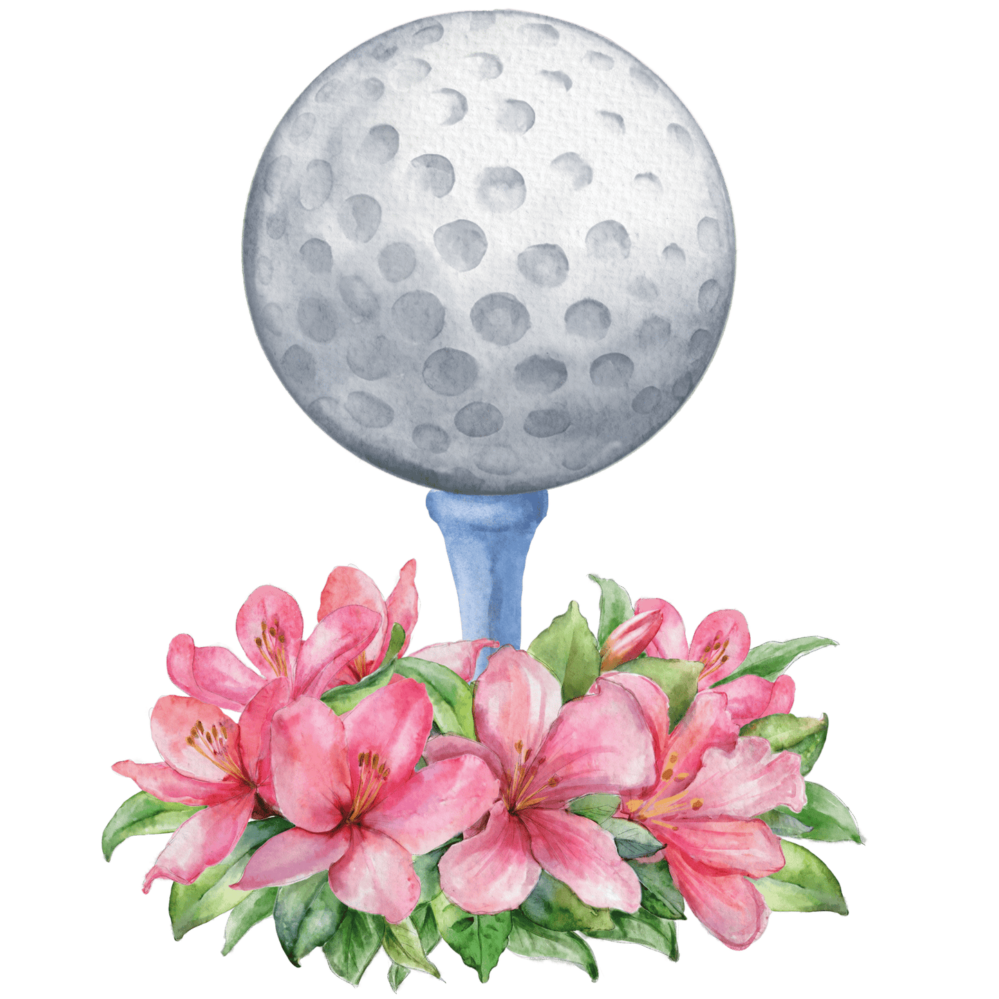 Fairway Floral- Door Hanger