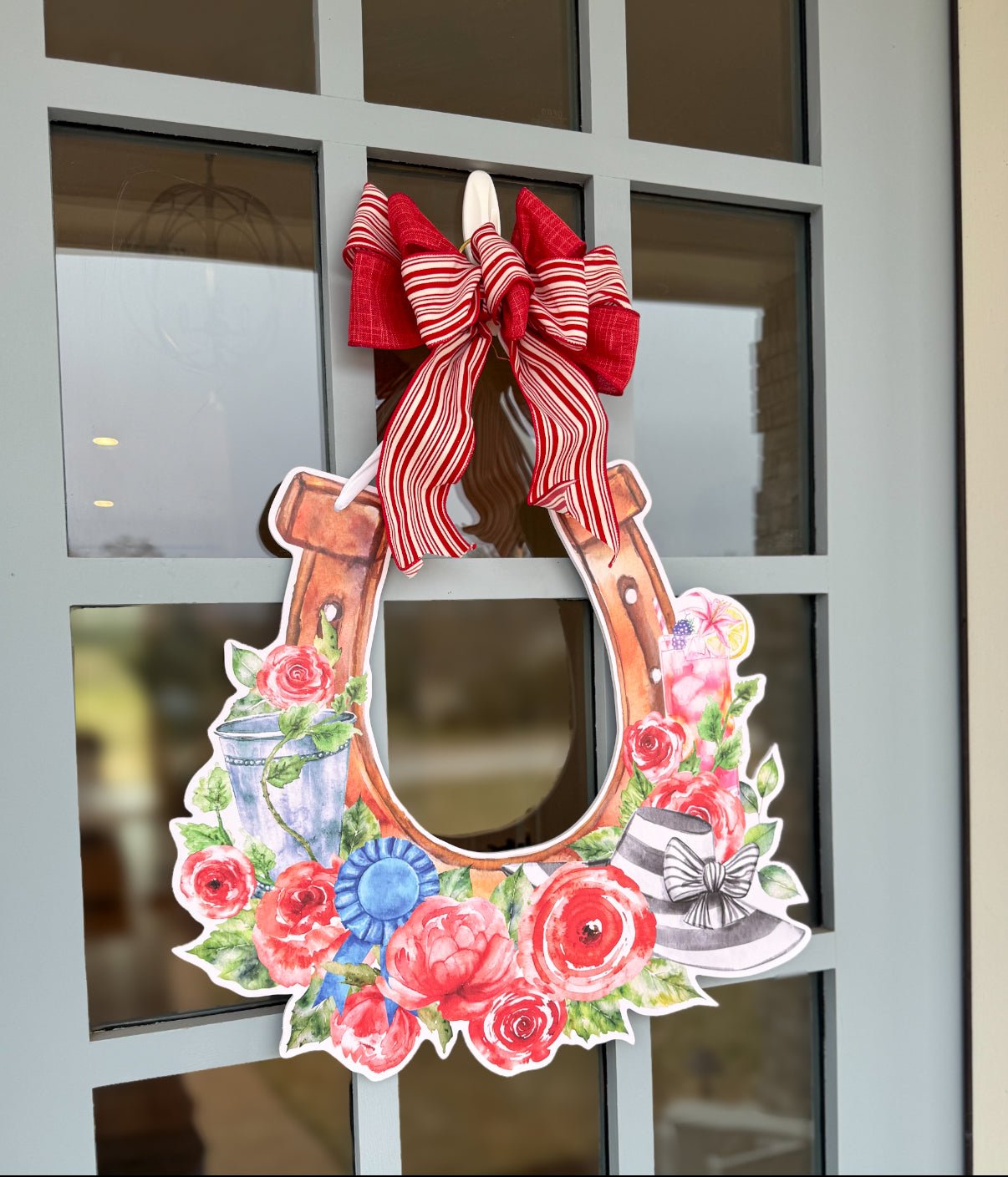 Derby Charm- Door Hanger