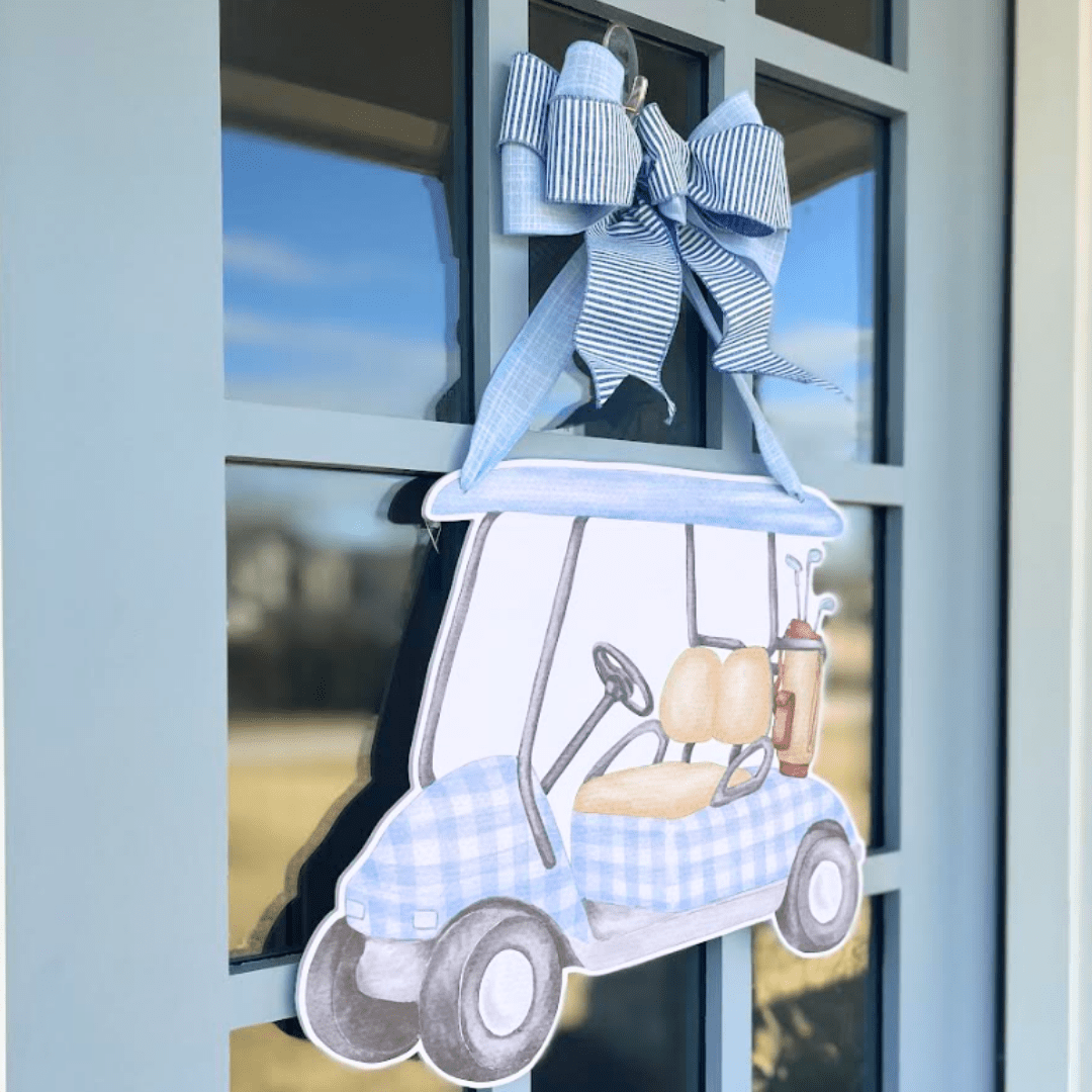 Tee Time- Door Hanger