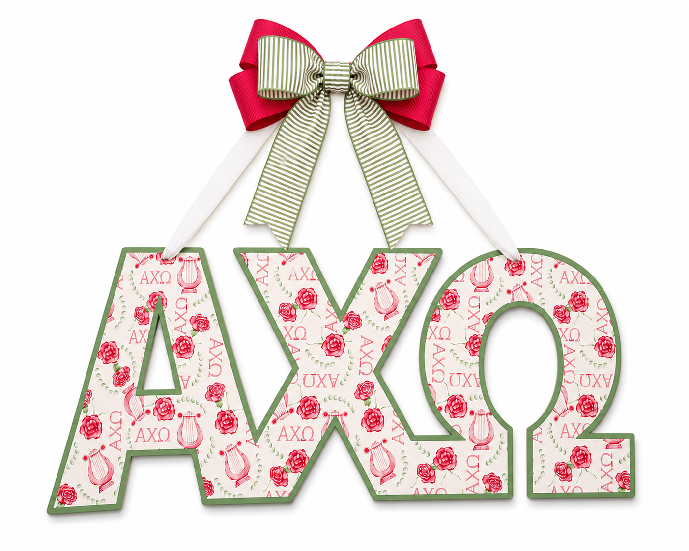 Alpha Chi Omega Door Hanger