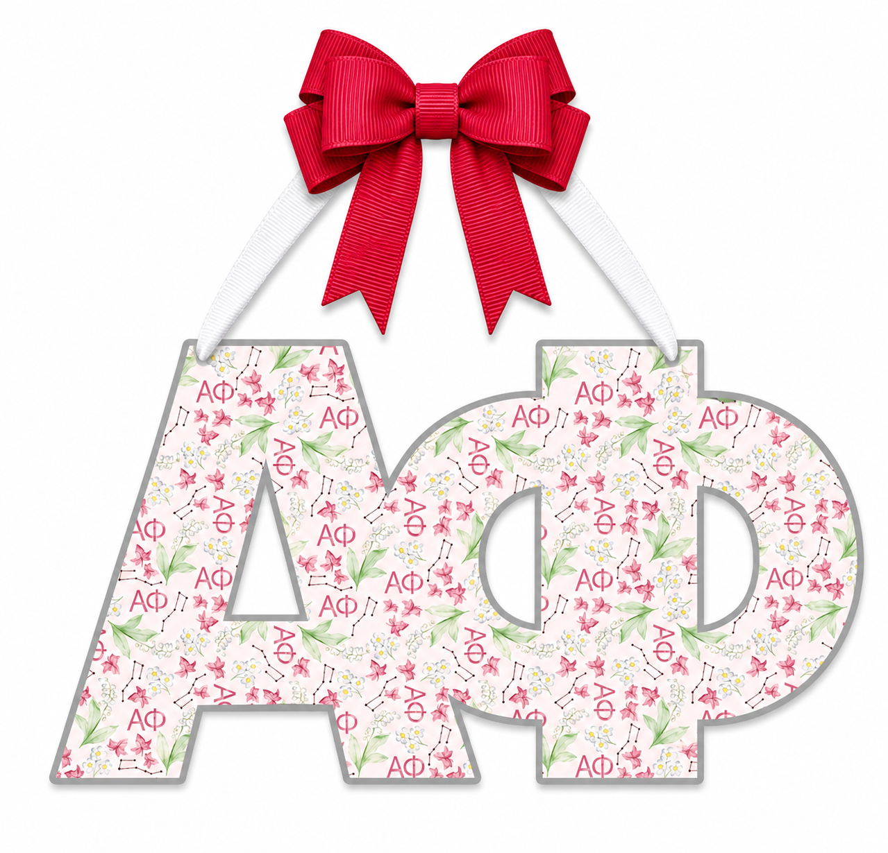 Alpha Phi Door Hanger