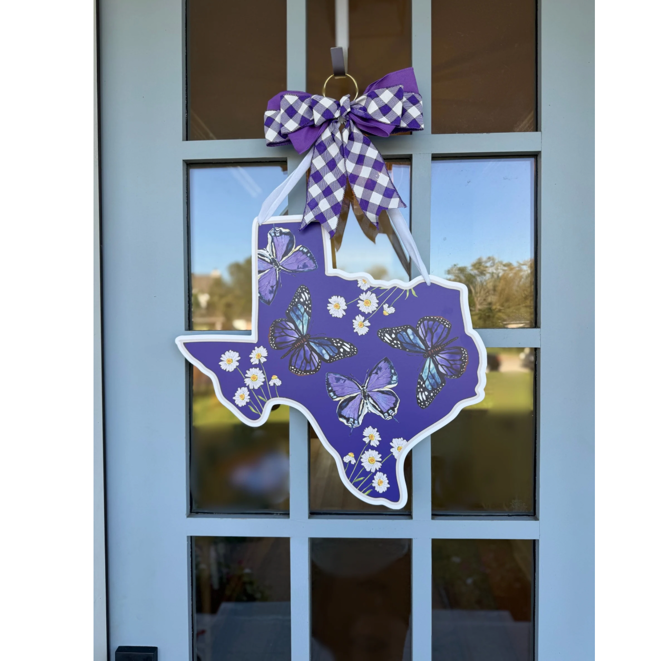 FPE x Catherine Cartie Purple Texas Door Hanger