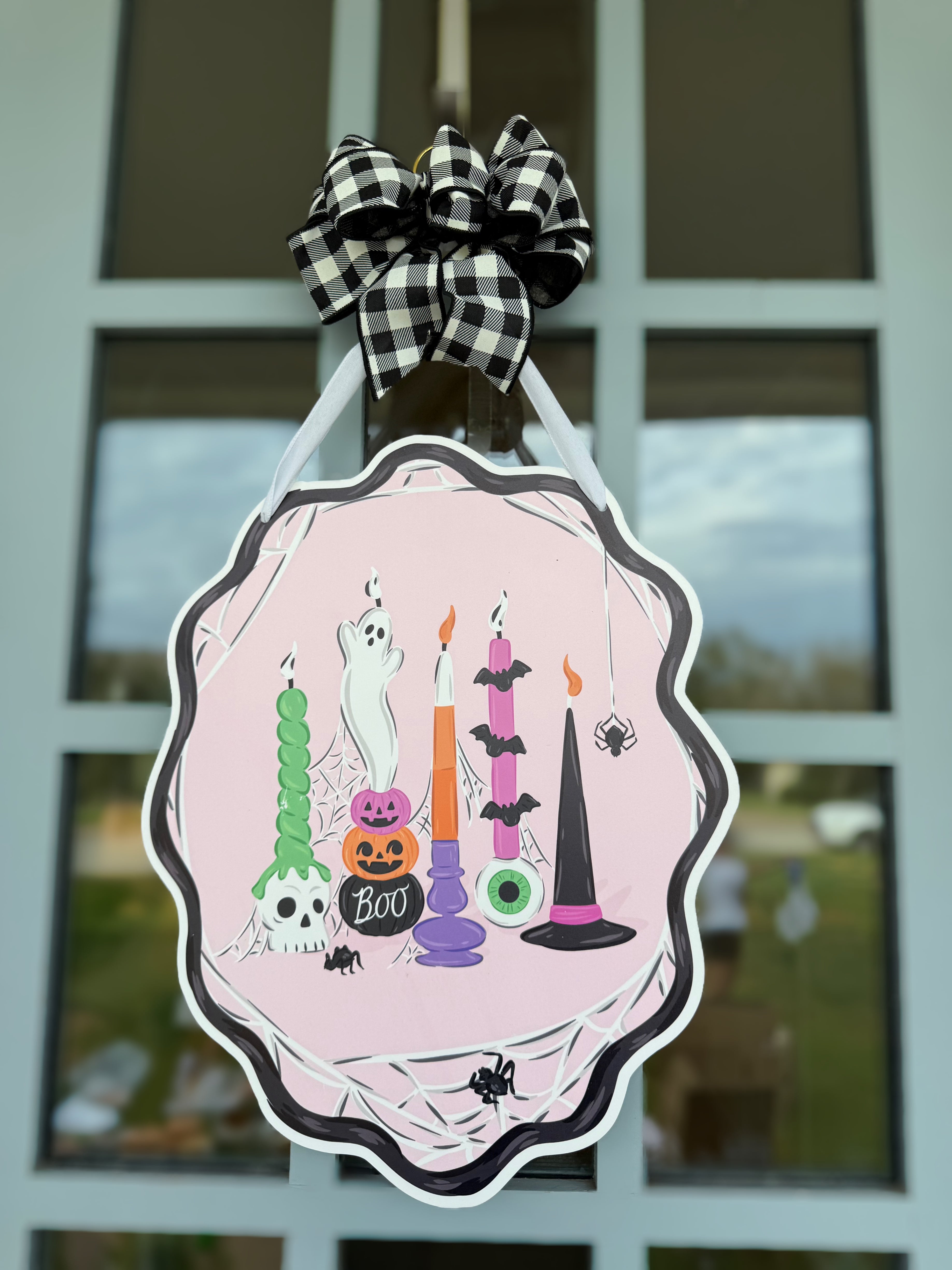 Flicker and Frights Door Hanger