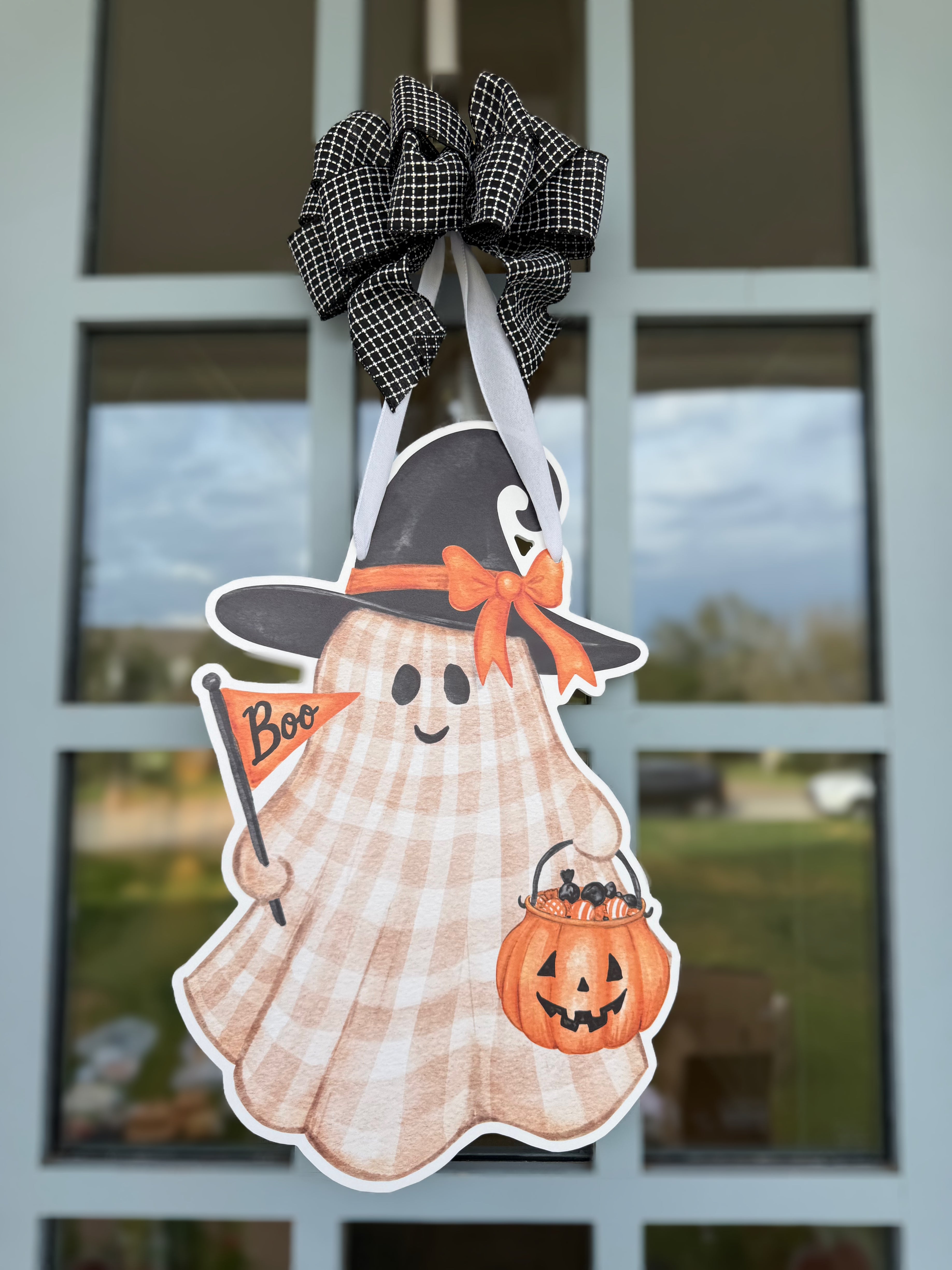 Miss Boo Door Hanger