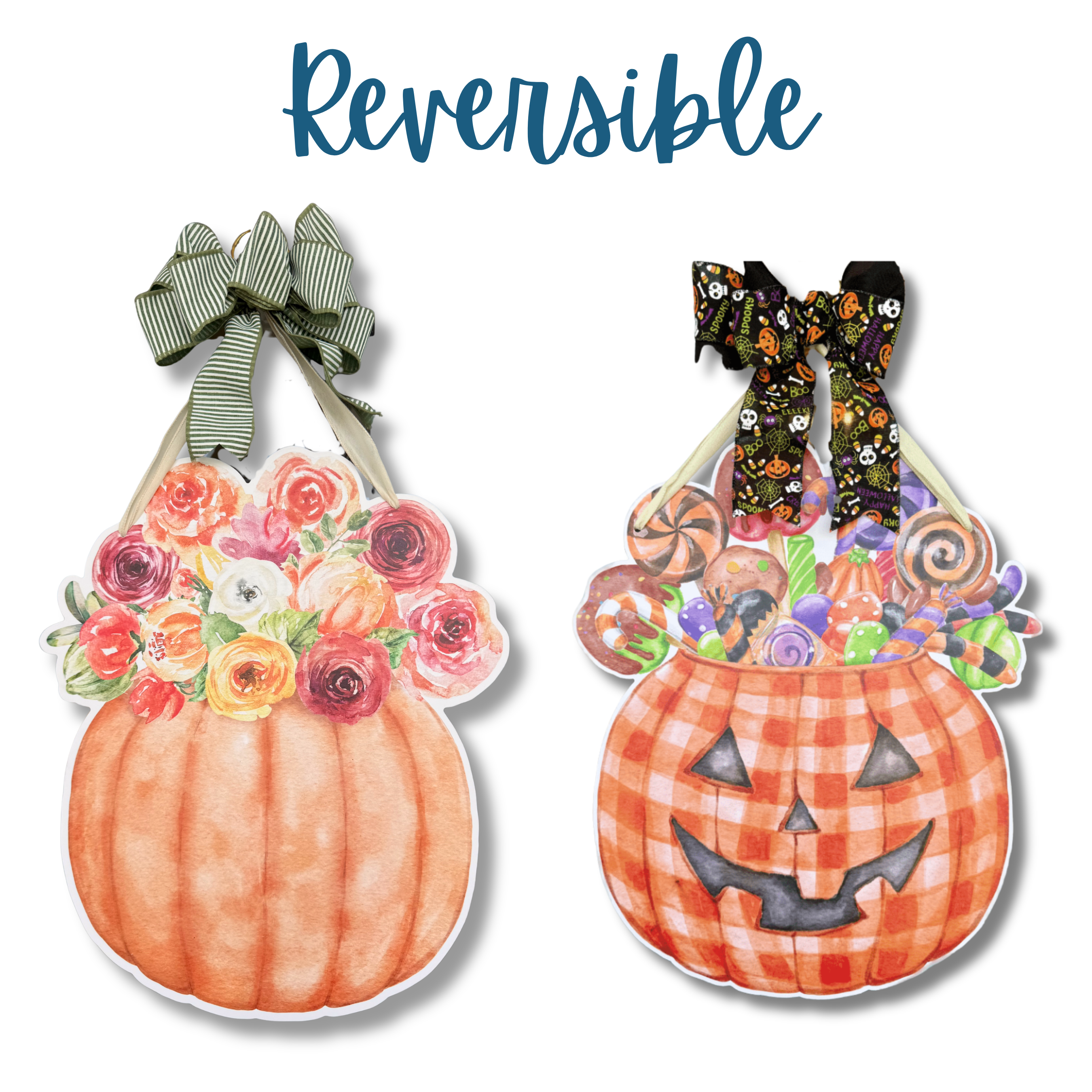 Bloom and Boo Reversible Door Hanger