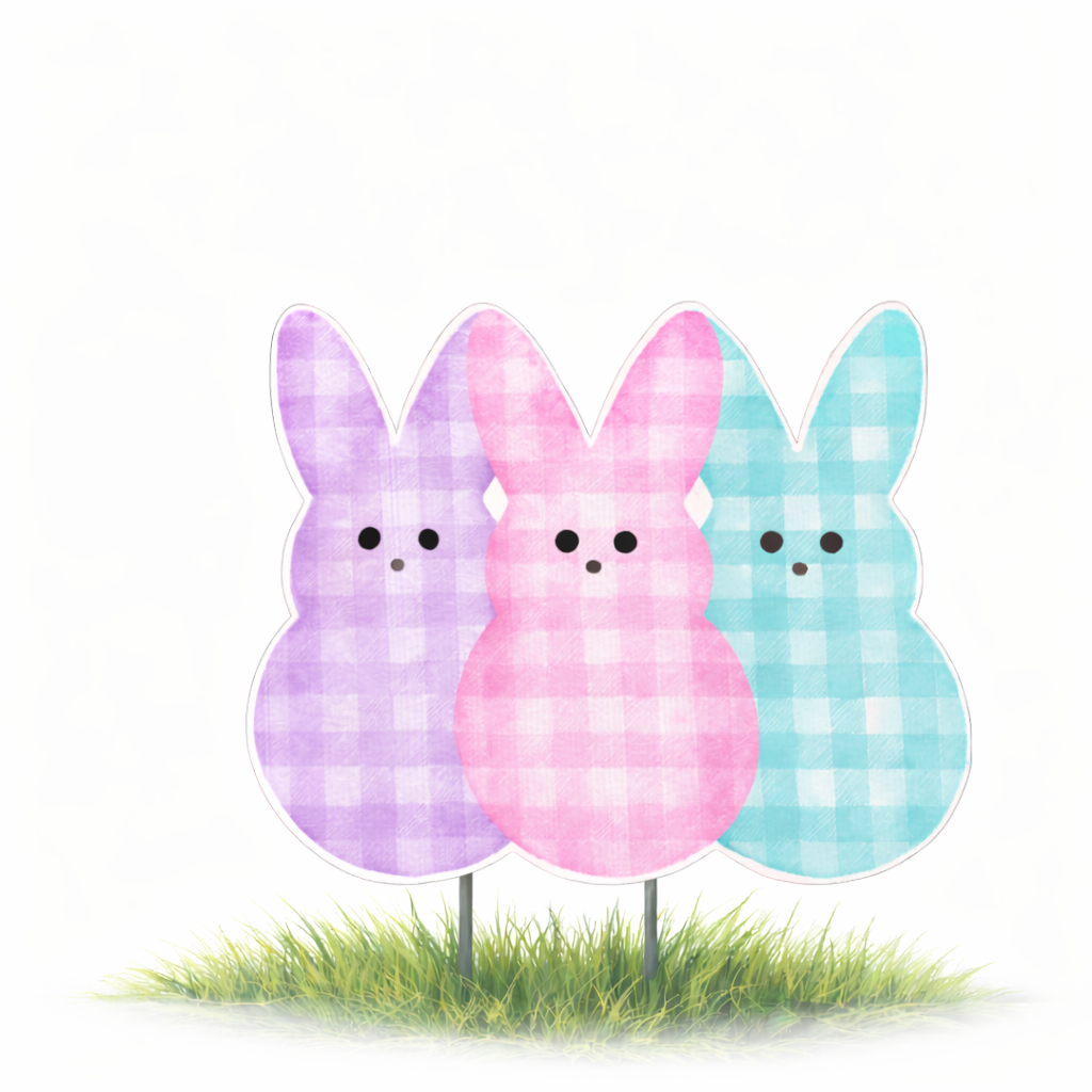 Peeps Trio Garden Stake