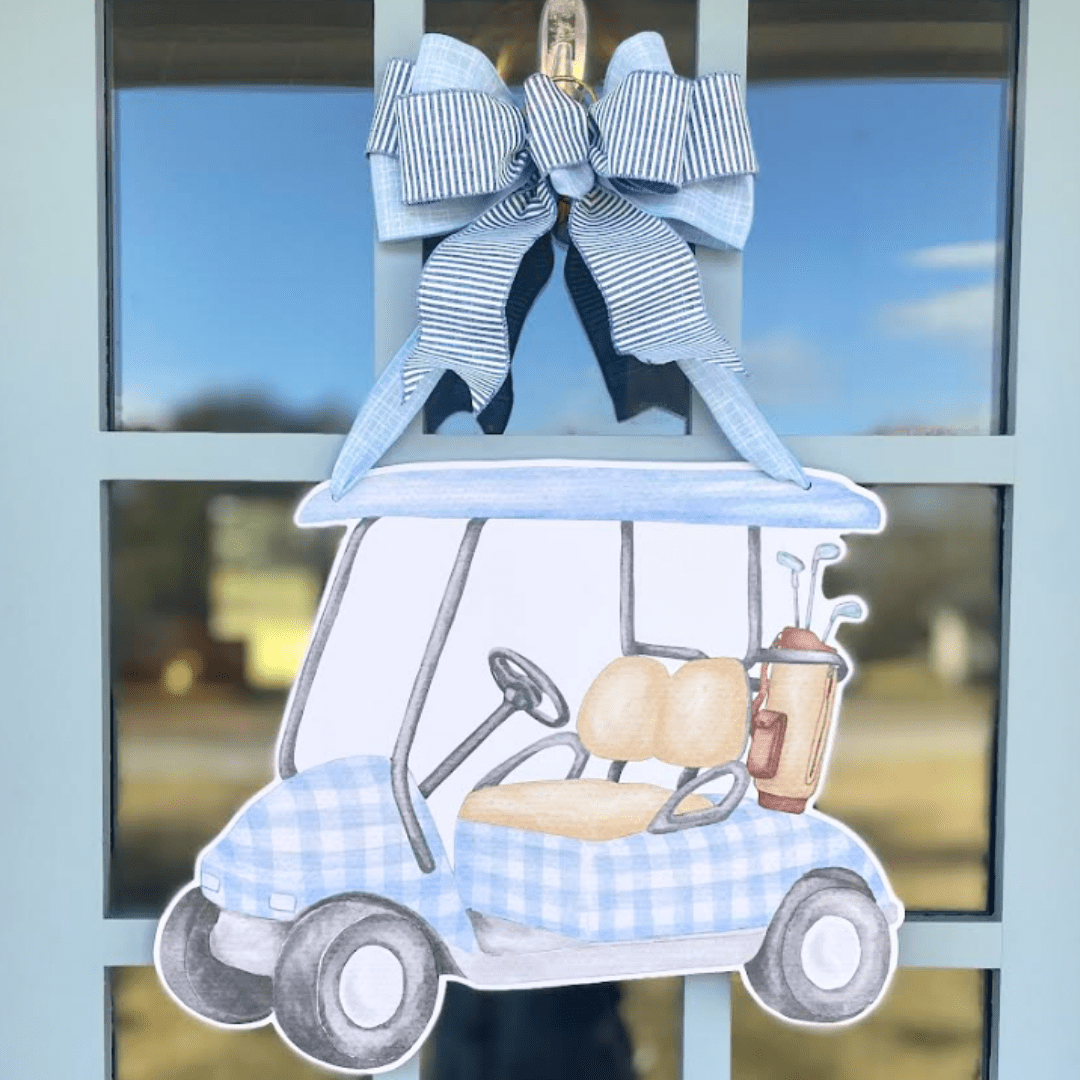 Tee Time Door Hanger