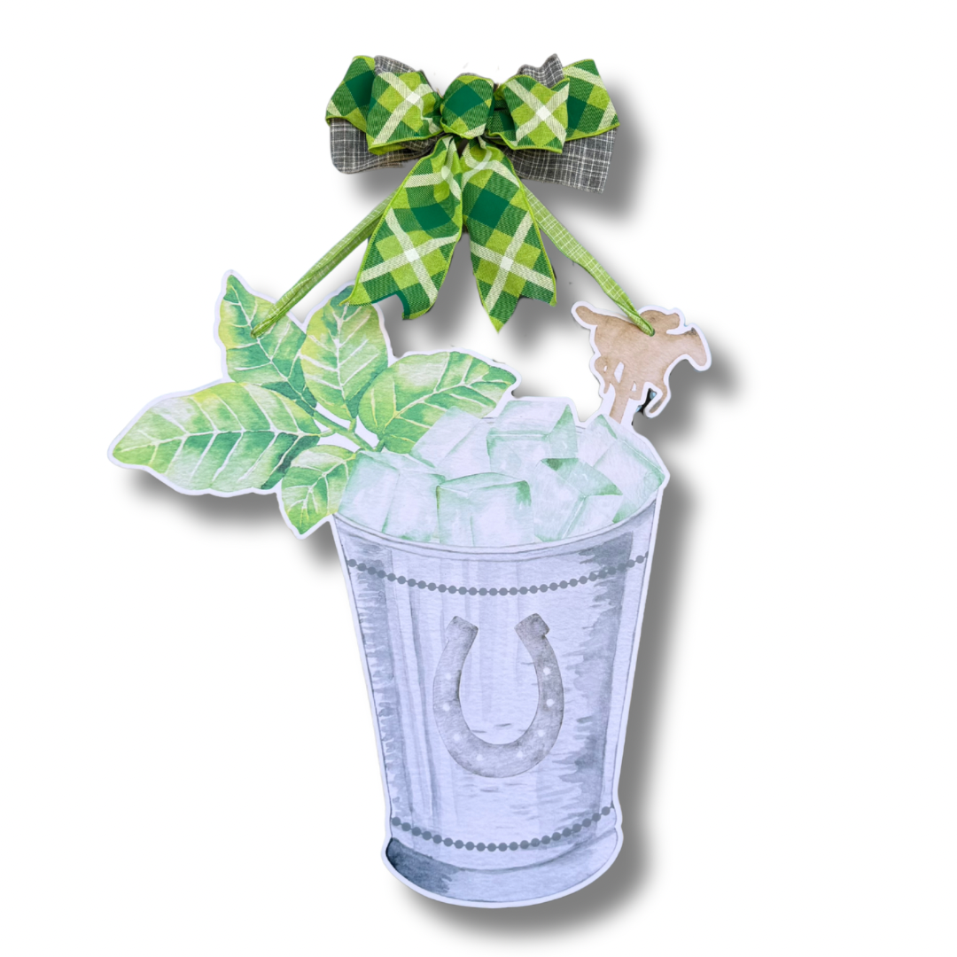 Julep on Ice Door Hanger