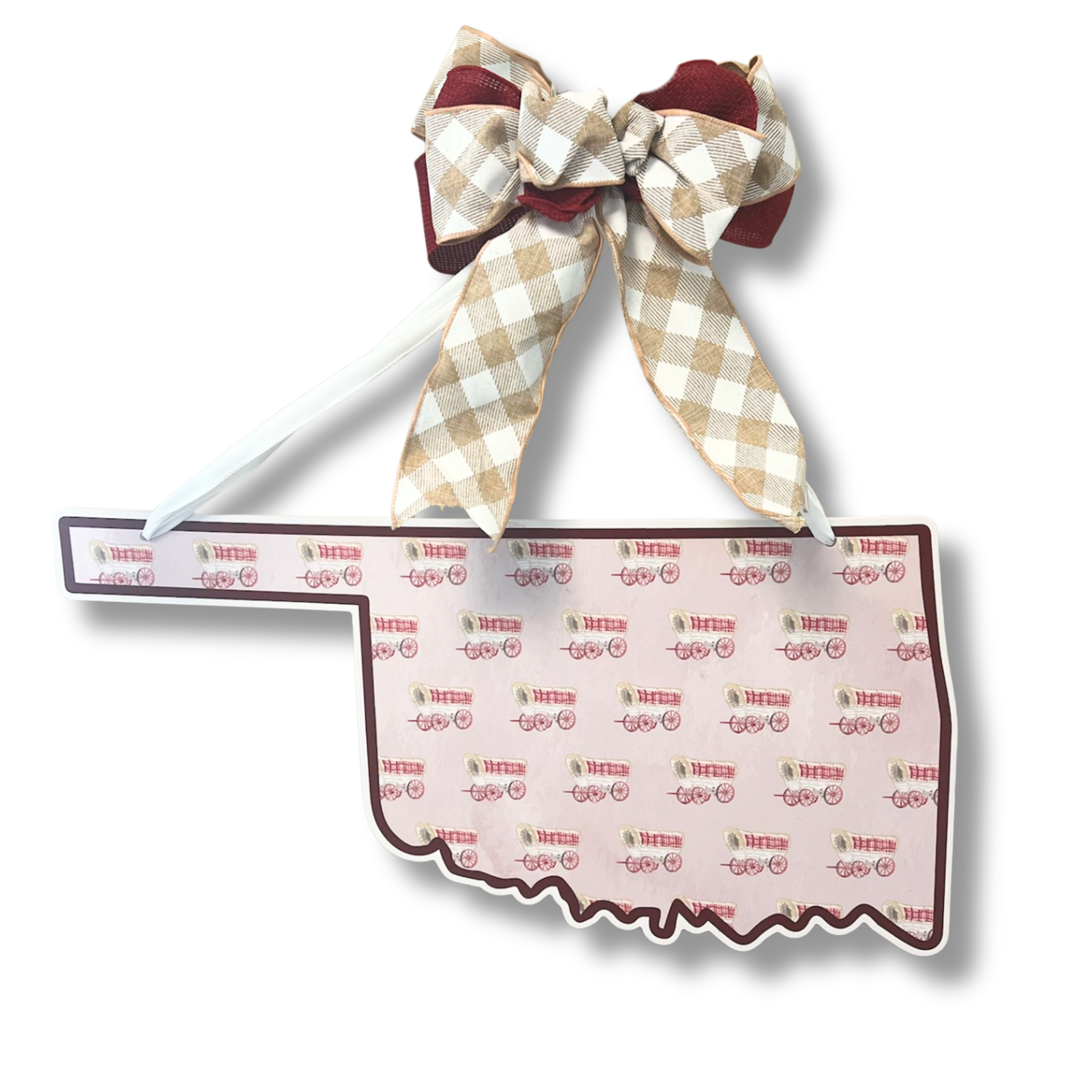 Oklahoma (Pattern)- Door Hanger (Sale)