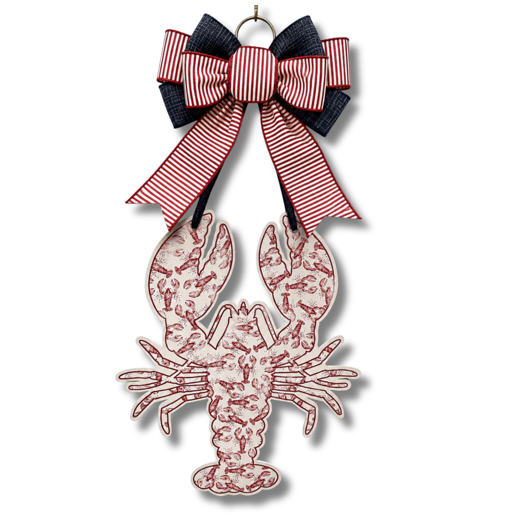 Crawfish Patterned Door Hanger (Sale)