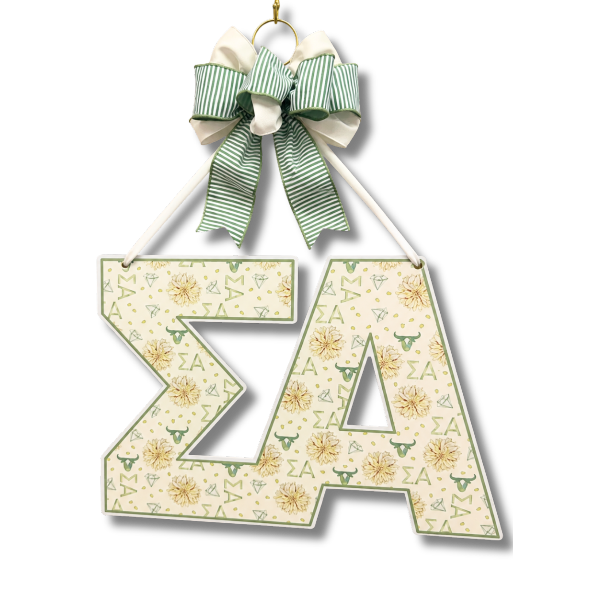 Sigma Alpha Door Hanger (Sale)