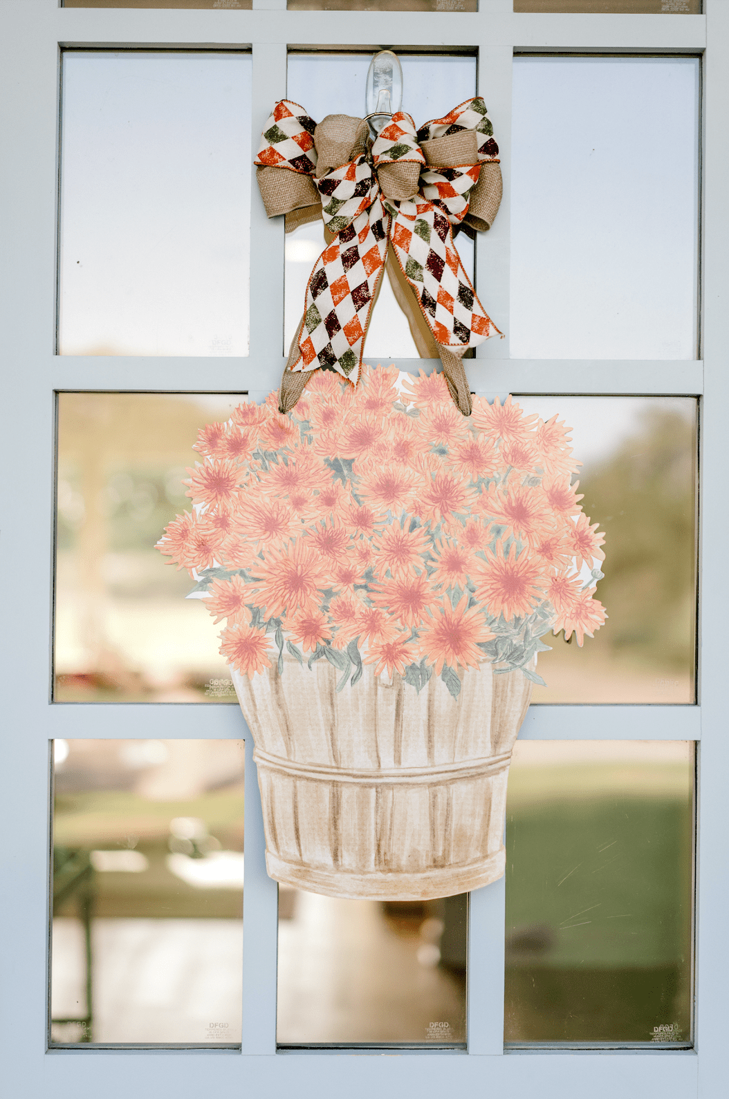 Fall Mums Door Hanger (Sale)