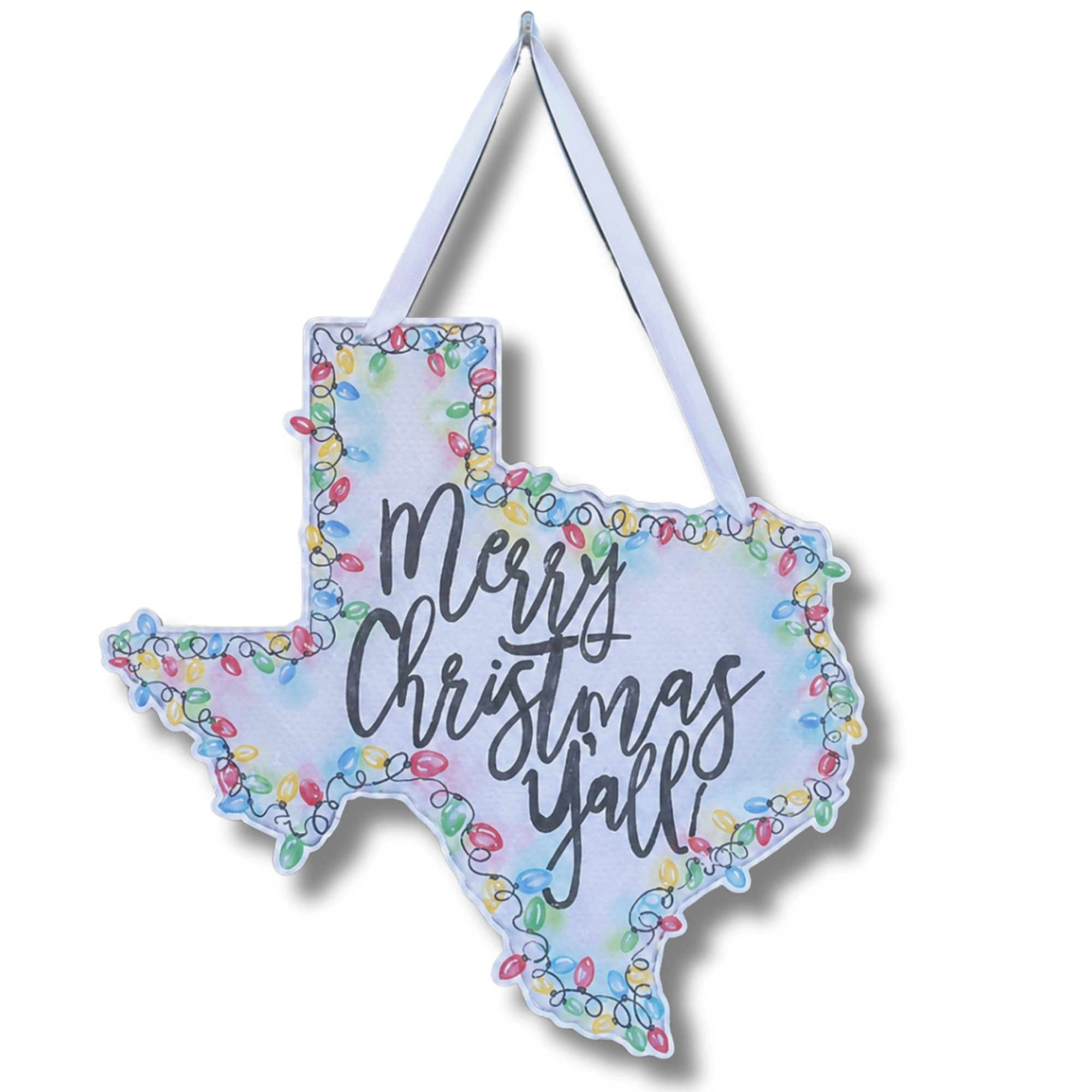 Merry Christmas Y'all Door Hanger (Sale)