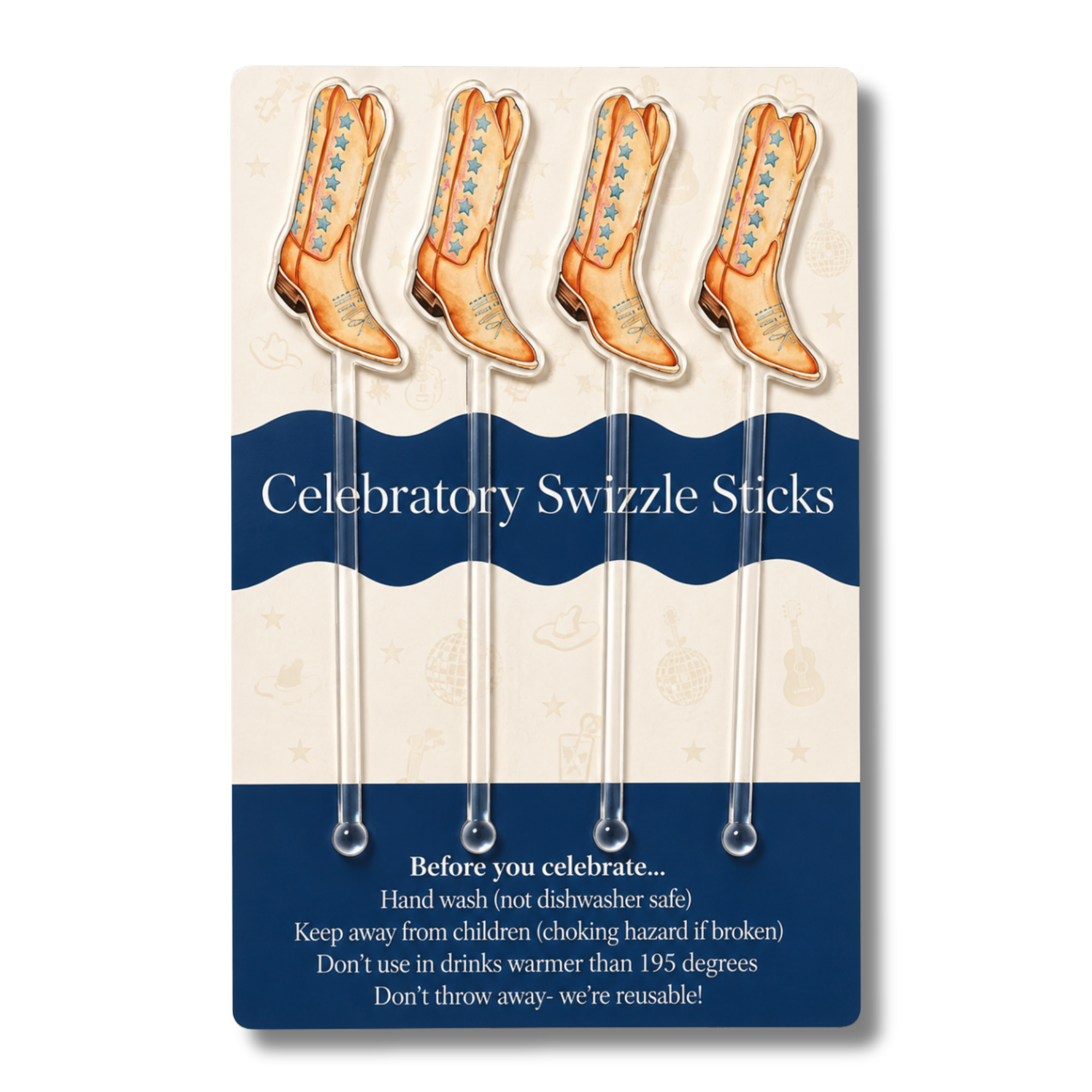 Brown Boot Swizzle Sticks (Sale)