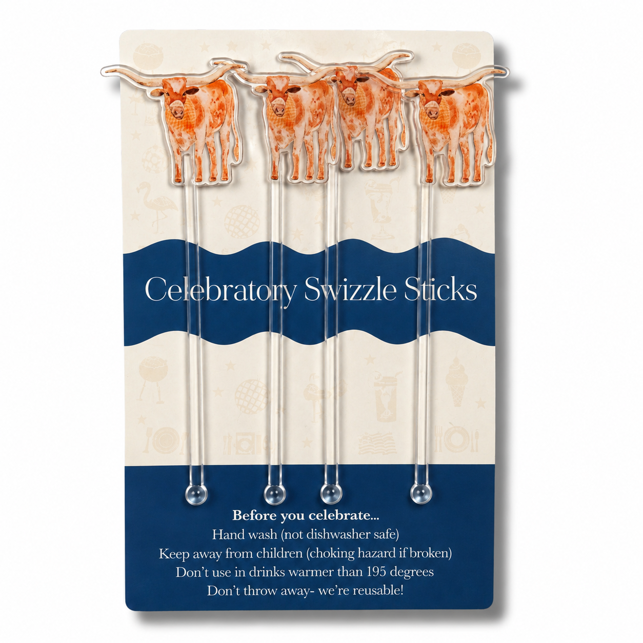 Longhorn Swizzle Sticks (Sale)