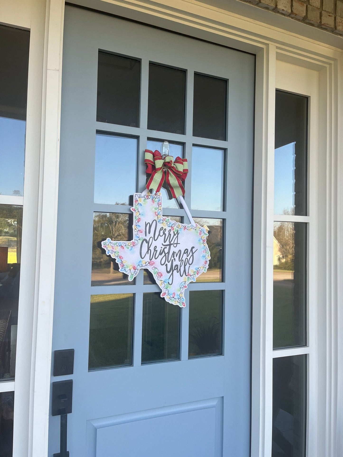 Merry Christmas Y'all- Door Hanger (Ships Nov 3)