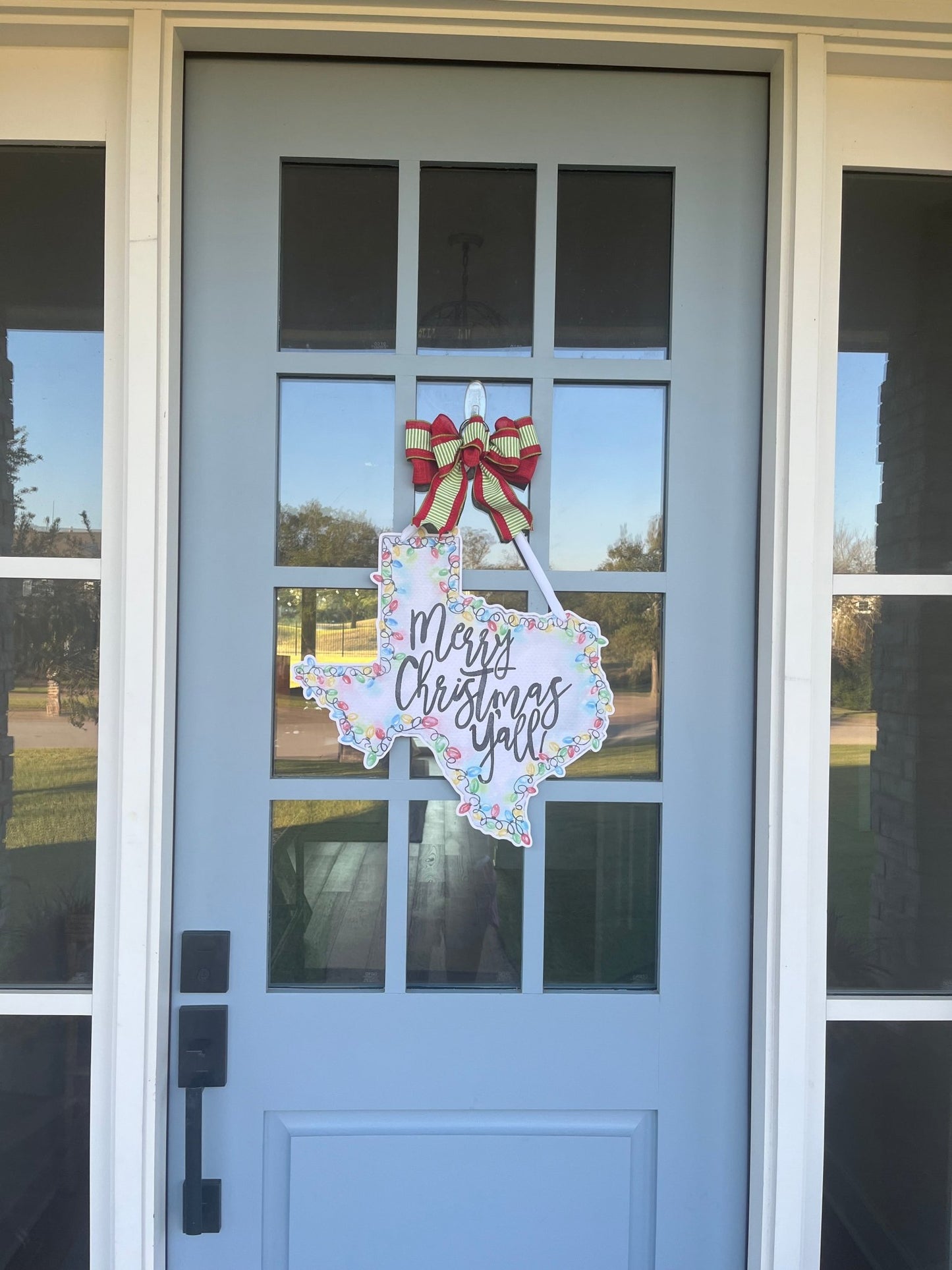 Merry Christmas Y'all- Door Hanger (Ships Nov 3)