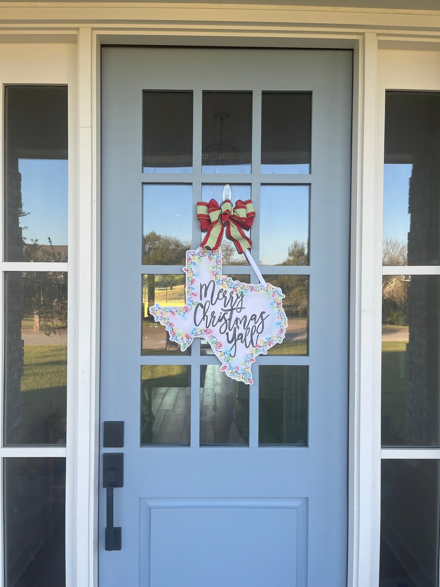 Merry Christmas Y'all- Door Hanger (Ships Nov 3)