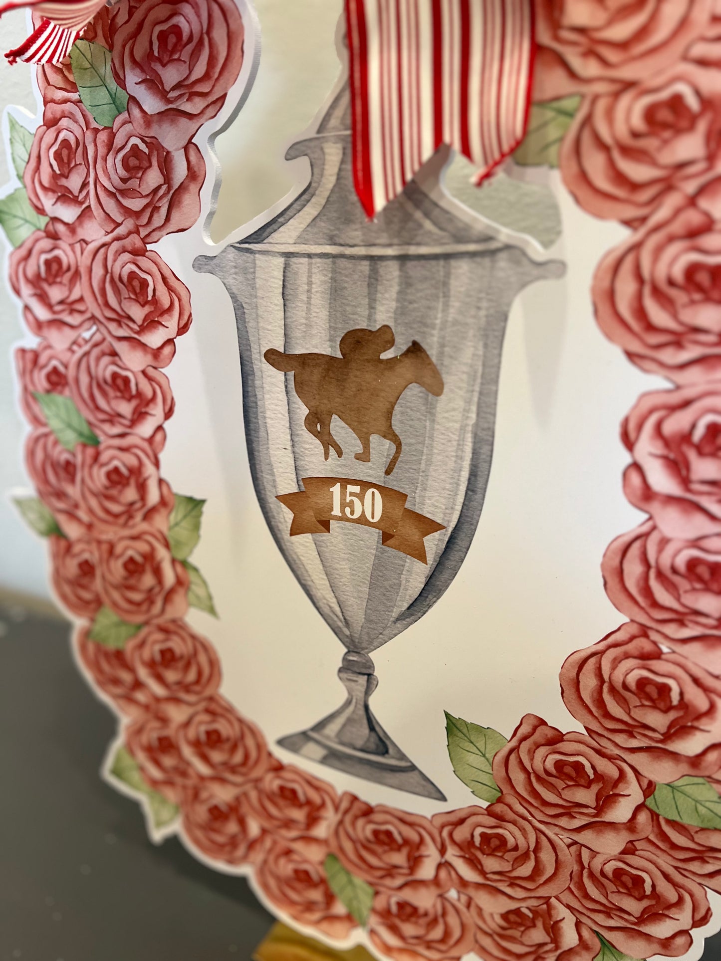 Run for the Roses 150th Derby Door Hanger (Warehouse Sale)