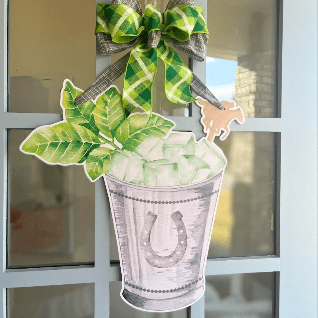 Julep on Ice Door Hanger