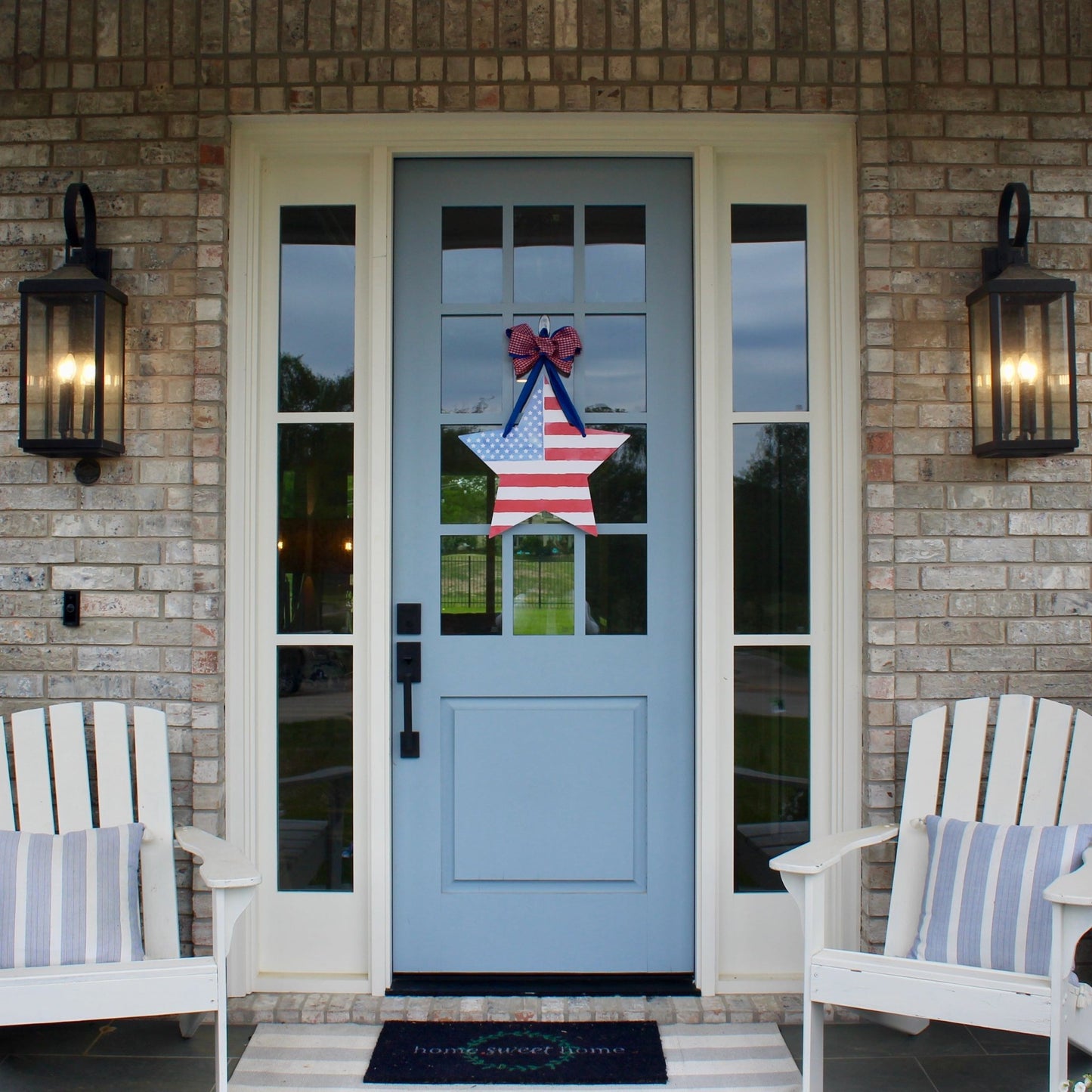 Stars and Stripes- Door Hanger