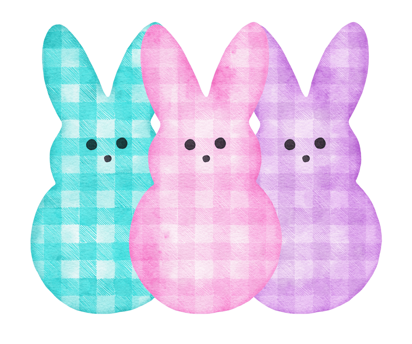 Double Sided Peeps Trio- Door Hanger
