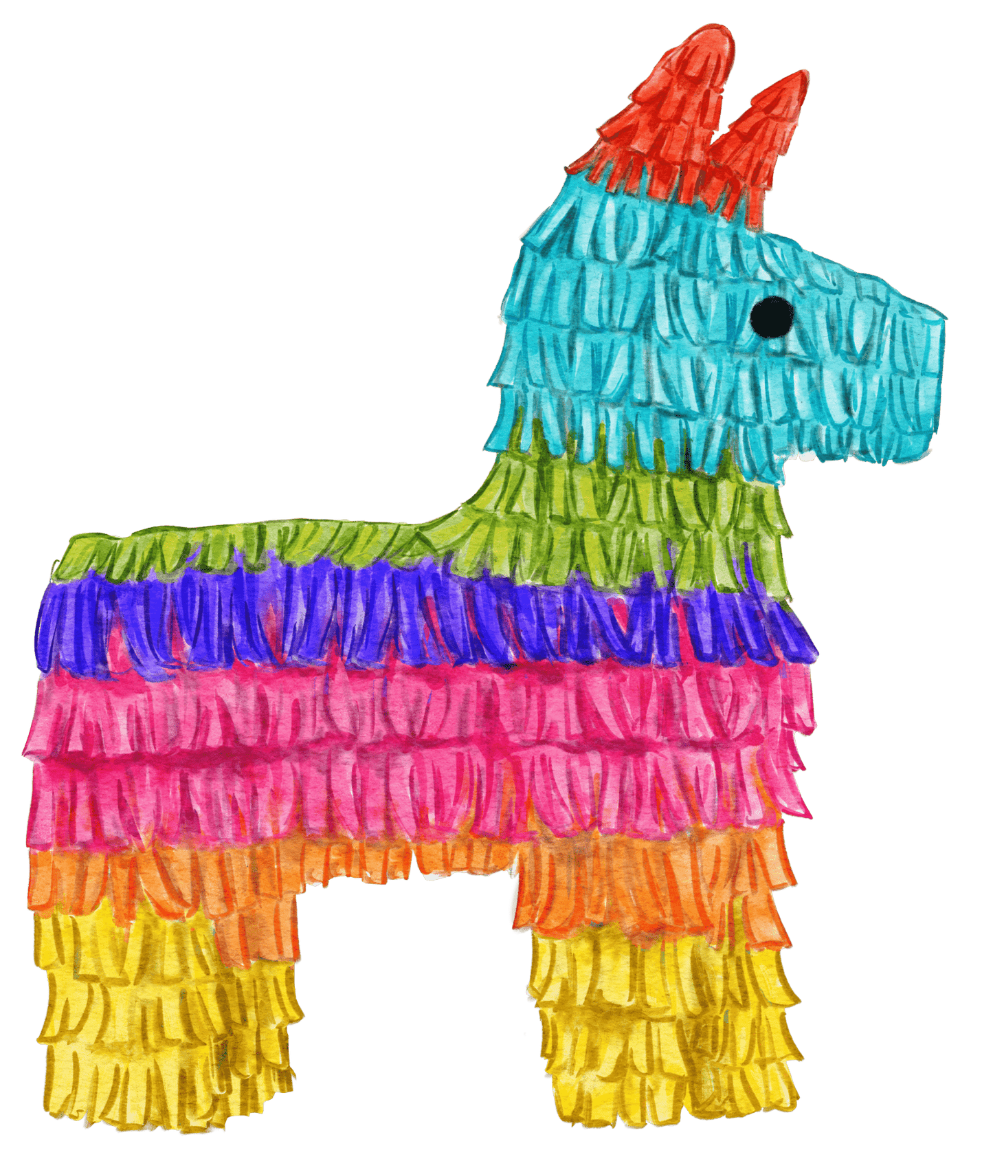 Party Piñata- Door Hanger