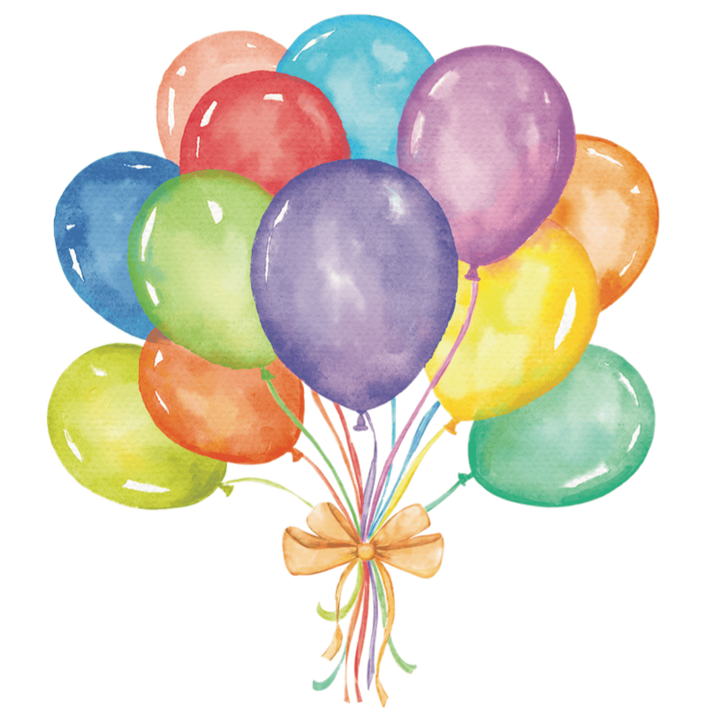 Birthday Balloons- Door Hanger