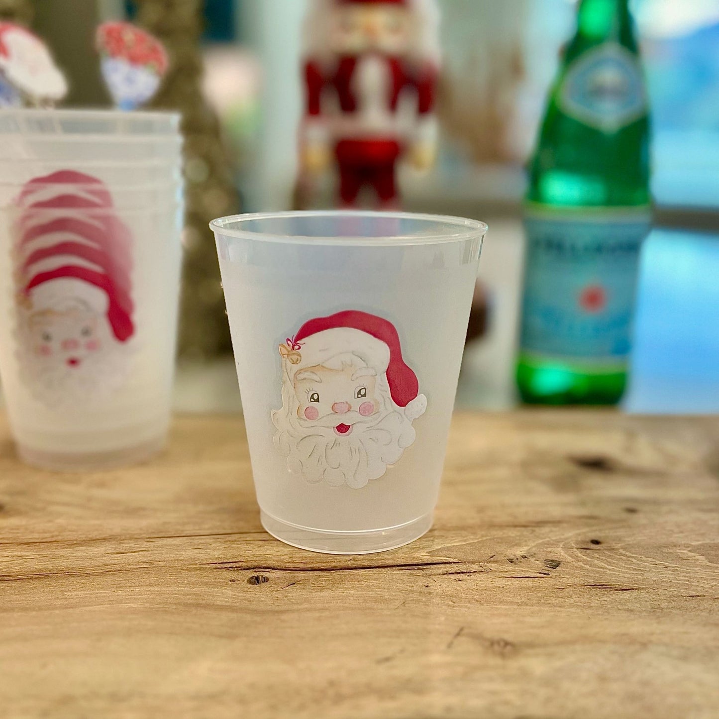 Holly Jolly Santa- Frostflex Cups (Ships Nov 3)