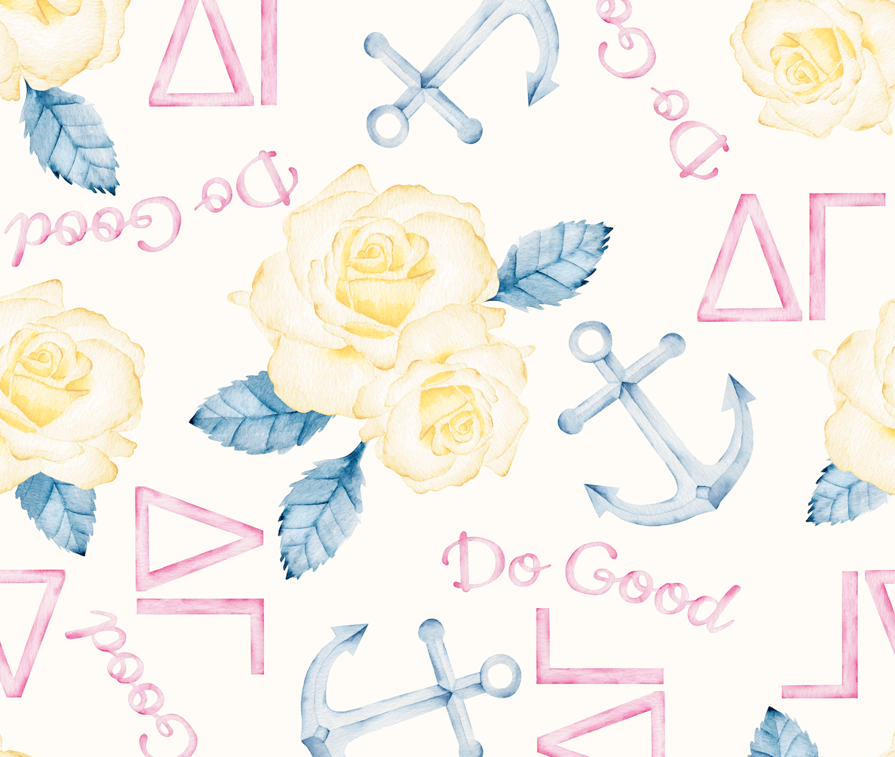 Delta Gamma Door Hanger