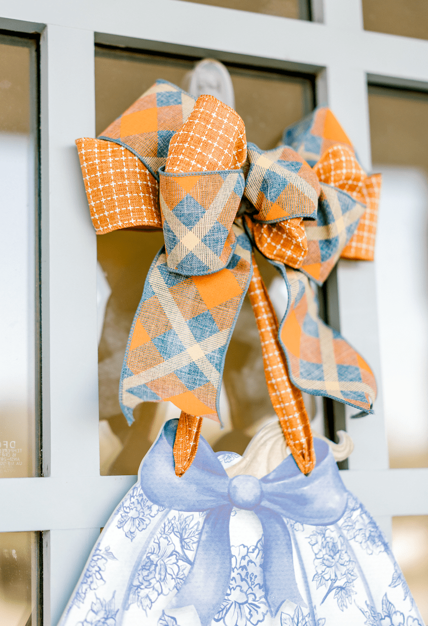 Pumpkin Trio (Blue)- Door Hanger