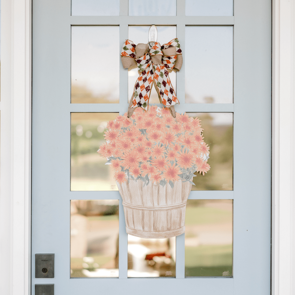 Harvest Blooms Door Hanger