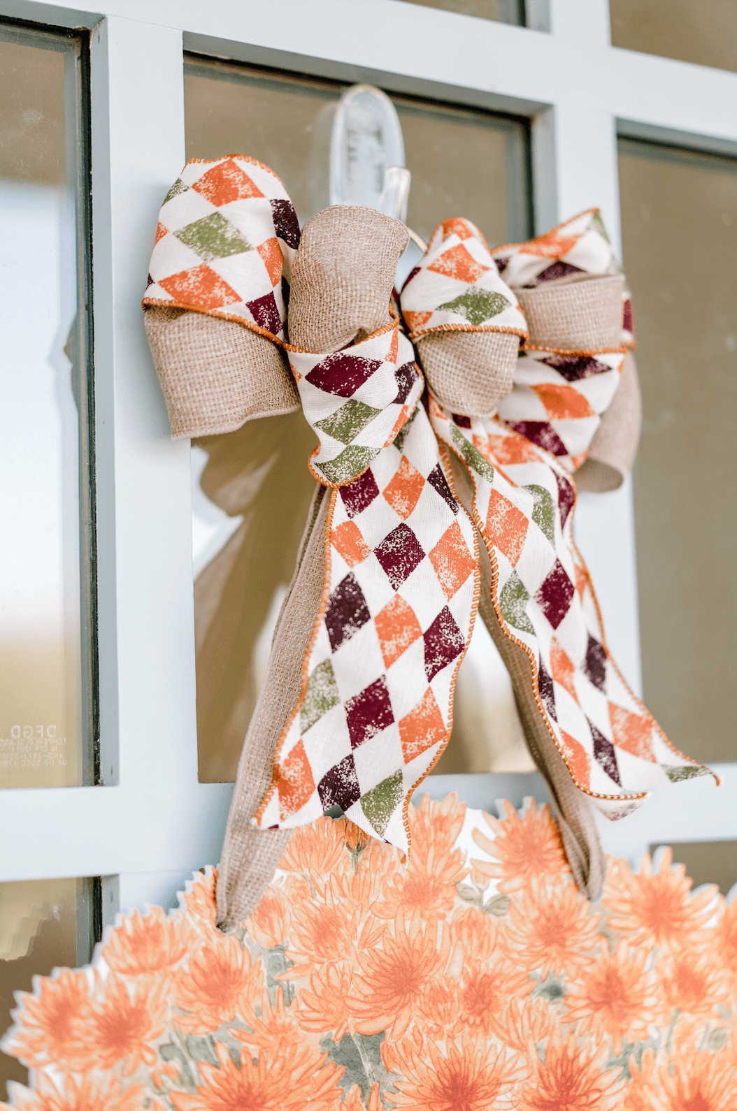 Harvest Blooms Door Hanger