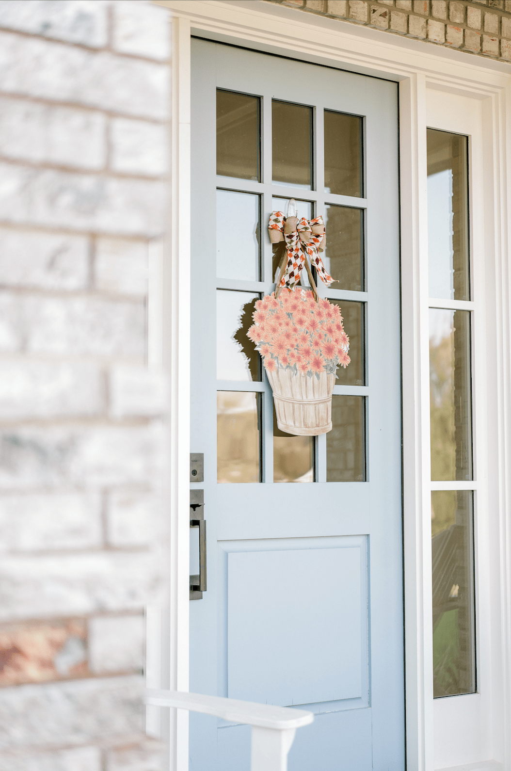 Harvest Blooms Door Hanger