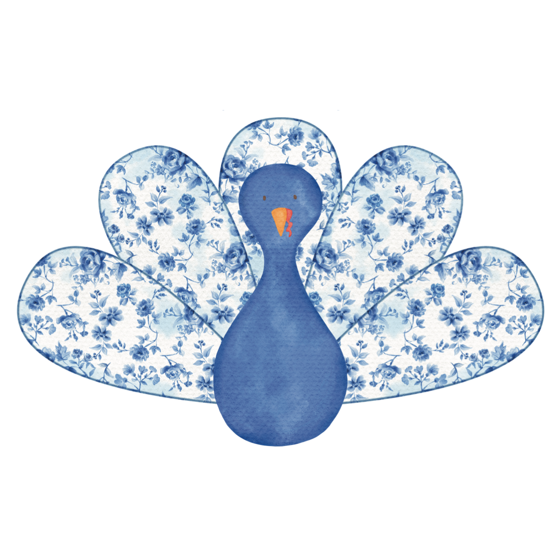 Chinoiserie Turkey- Garden Stake